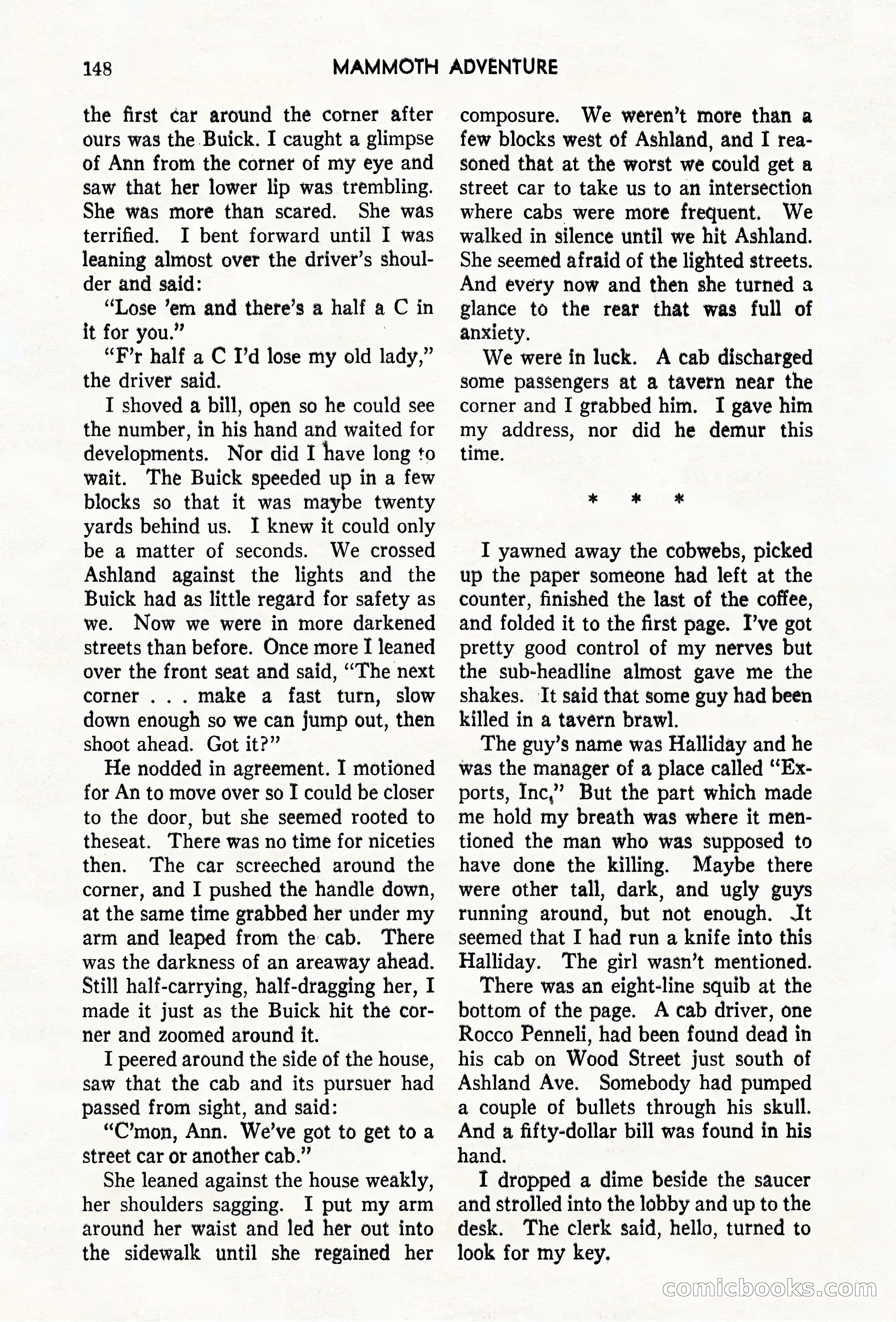 Mammoth Adventure, May 1947 — page 148 of 180