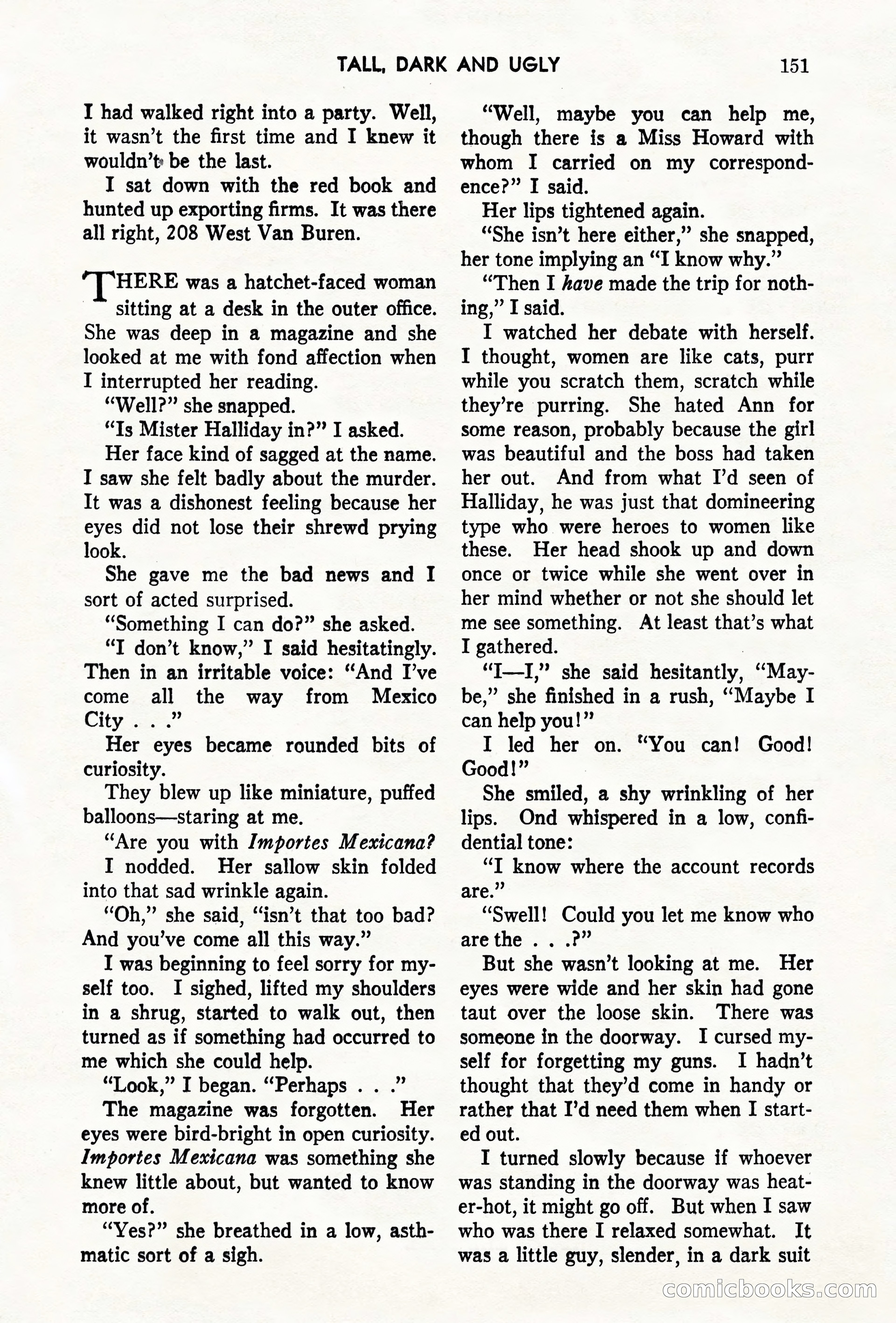 Mammoth Adventure, May 1947 — page 151 of 180