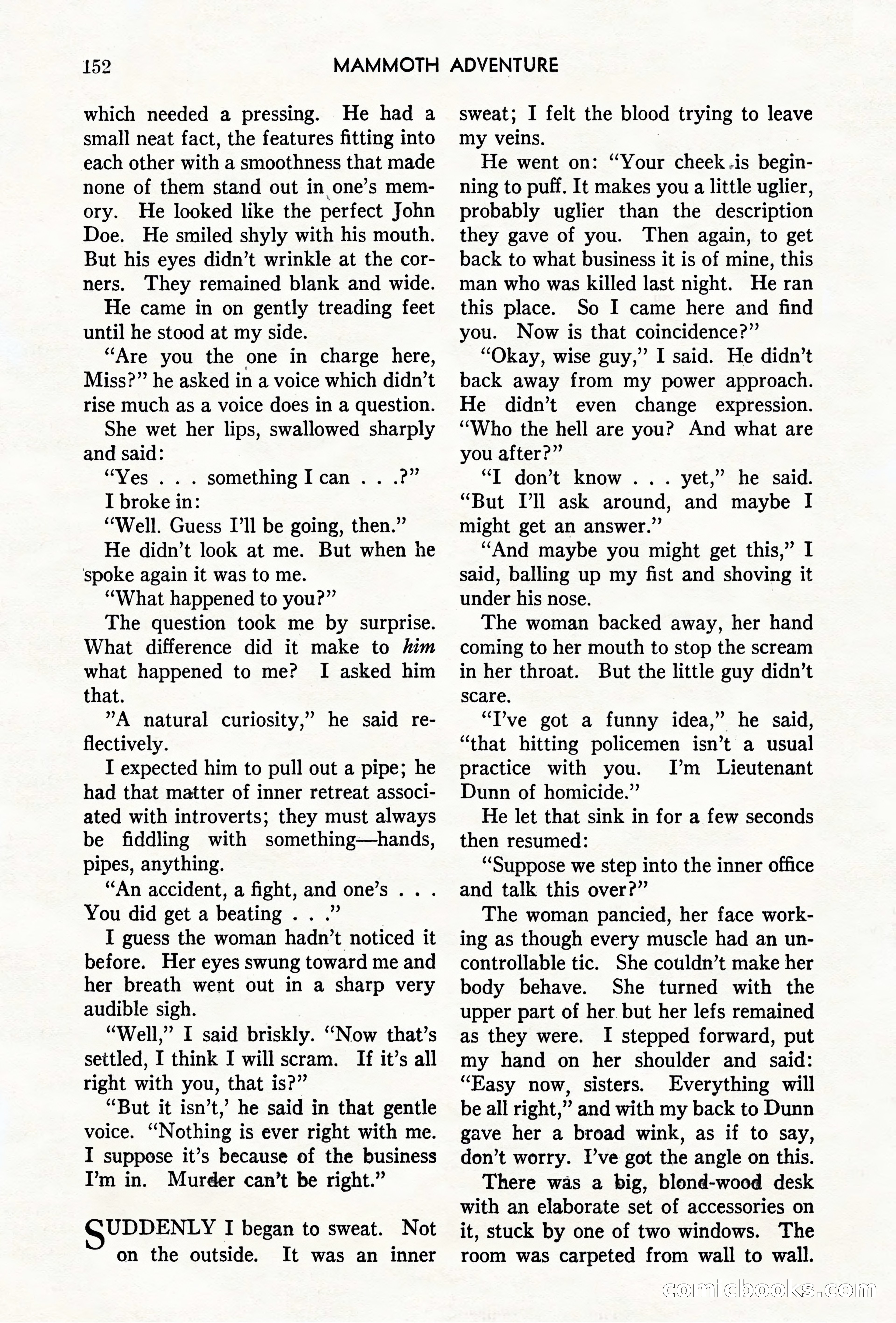 Mammoth Adventure, May 1947 — page 152 of 180