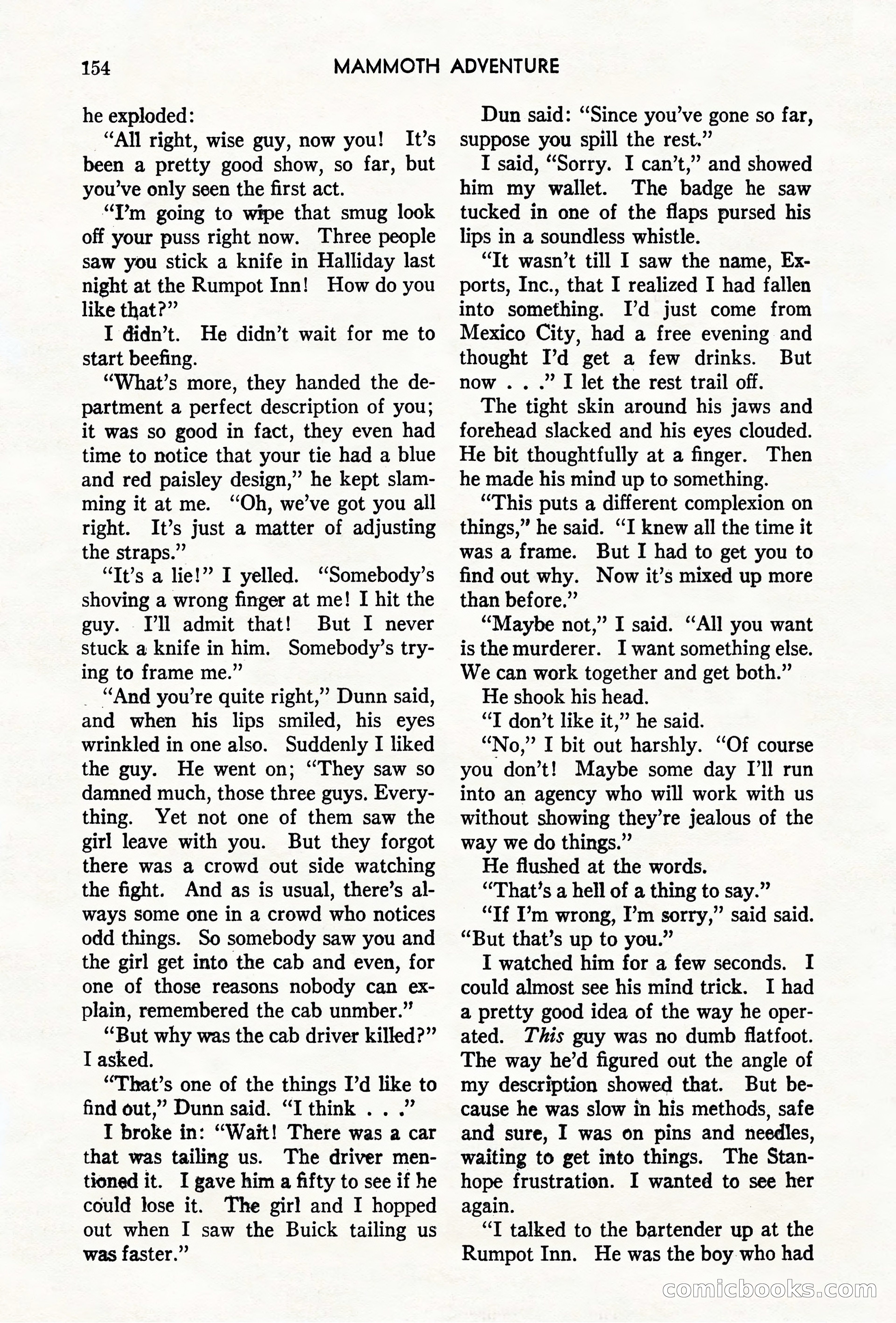 Mammoth Adventure, May 1947 — page 154 of 180
