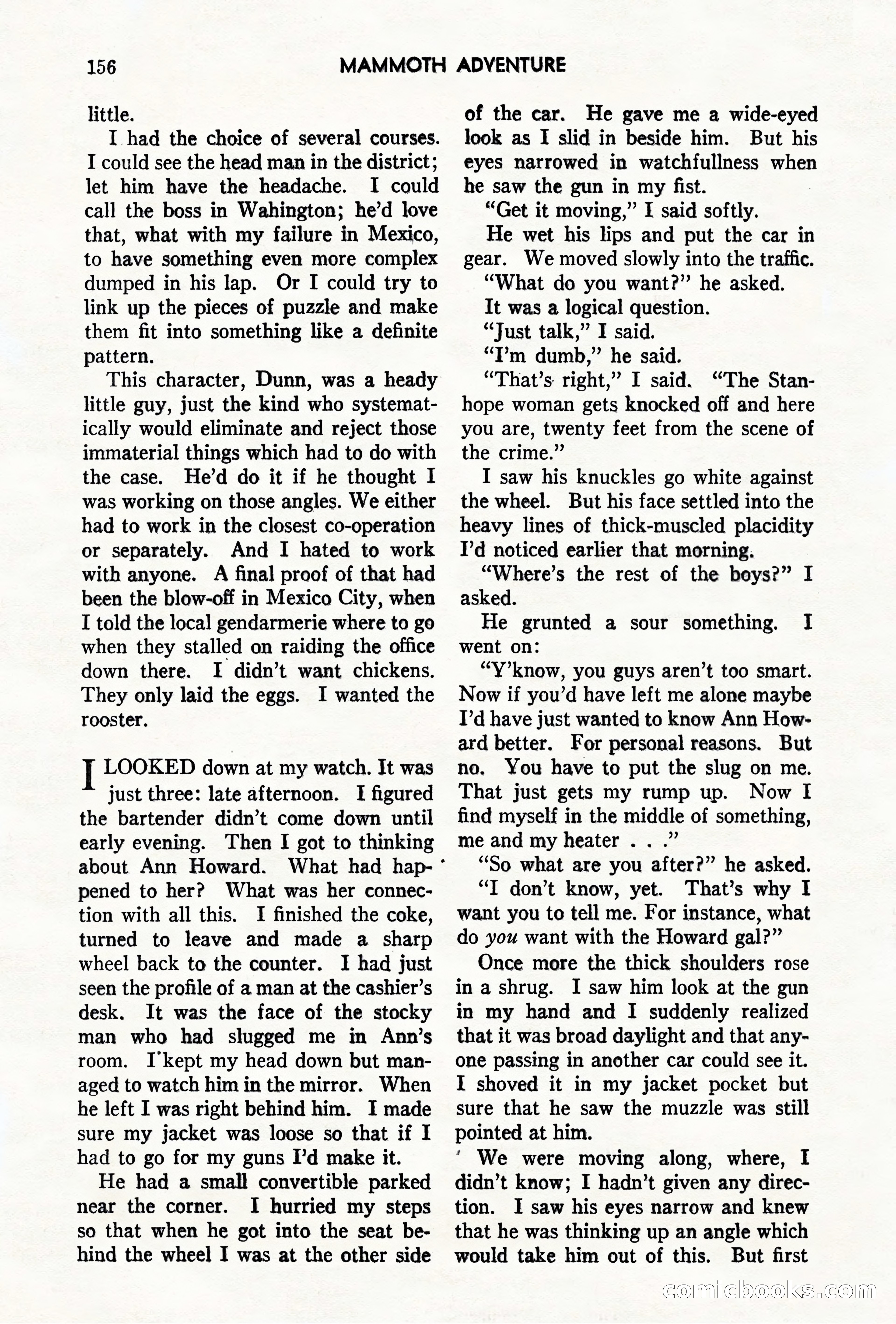 Mammoth Adventure, May 1947 — page 156 of 180