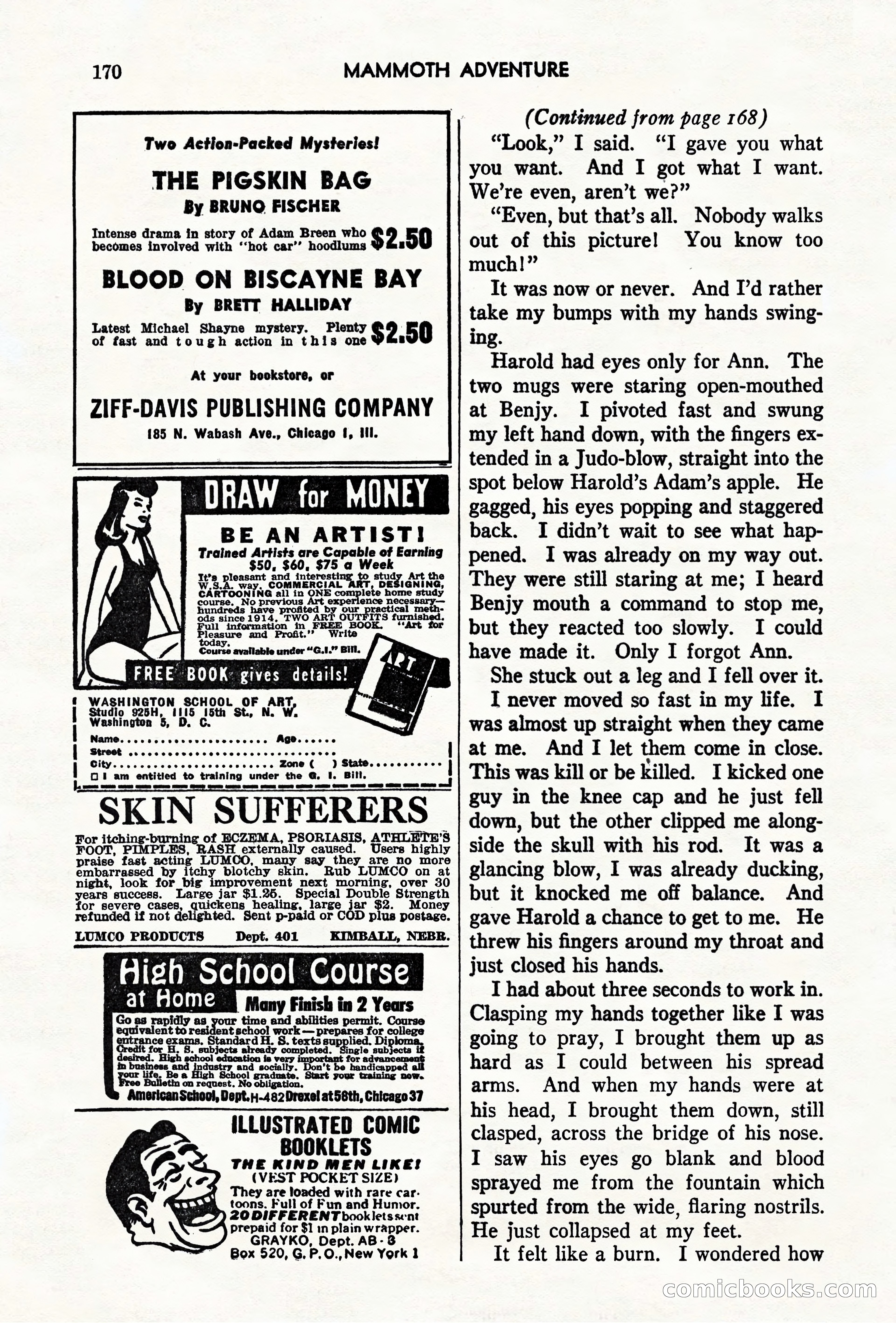 Mammoth Adventure, May 1947 — page 170 of 180
