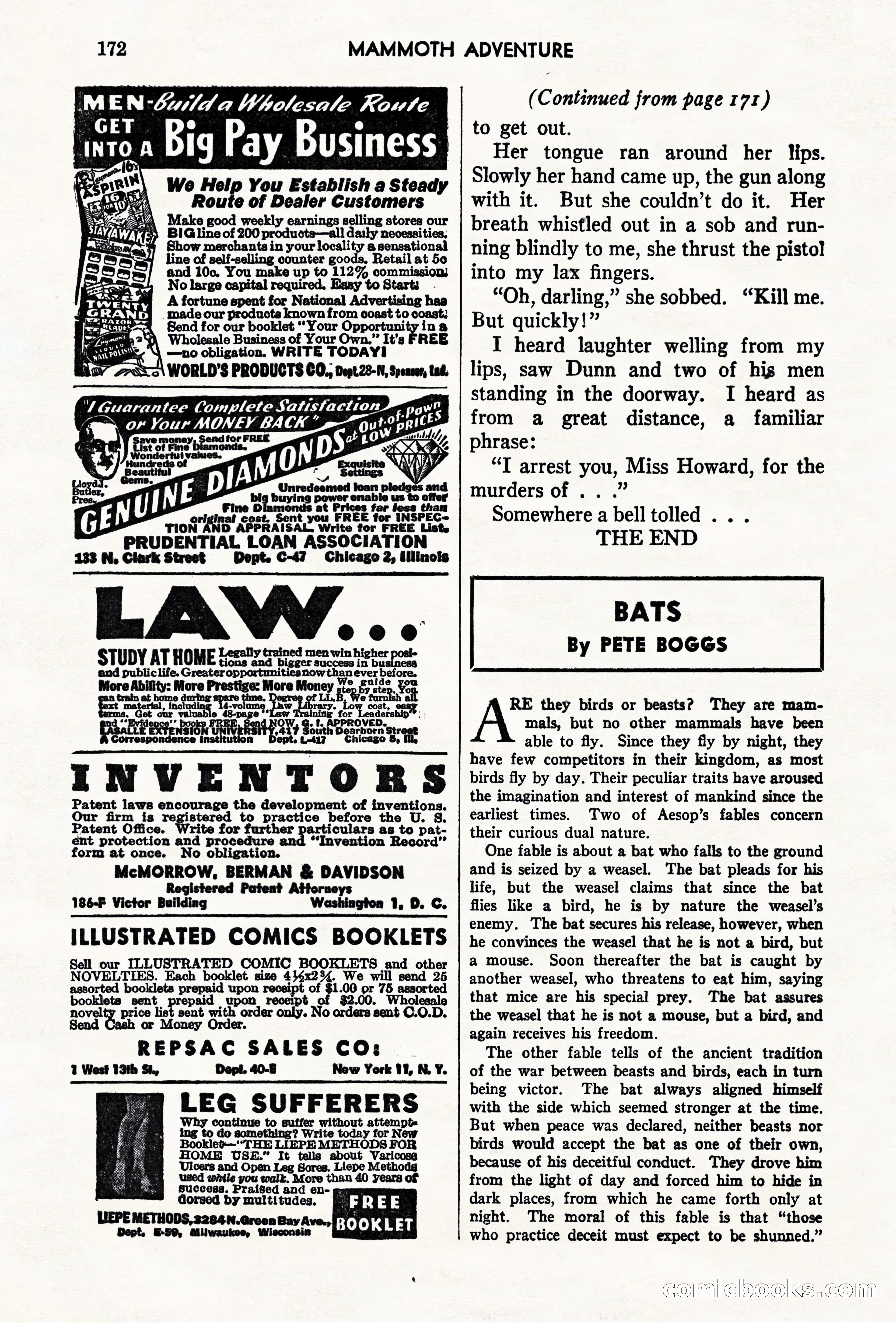 Mammoth Adventure, May 1947 — page 172 of 180