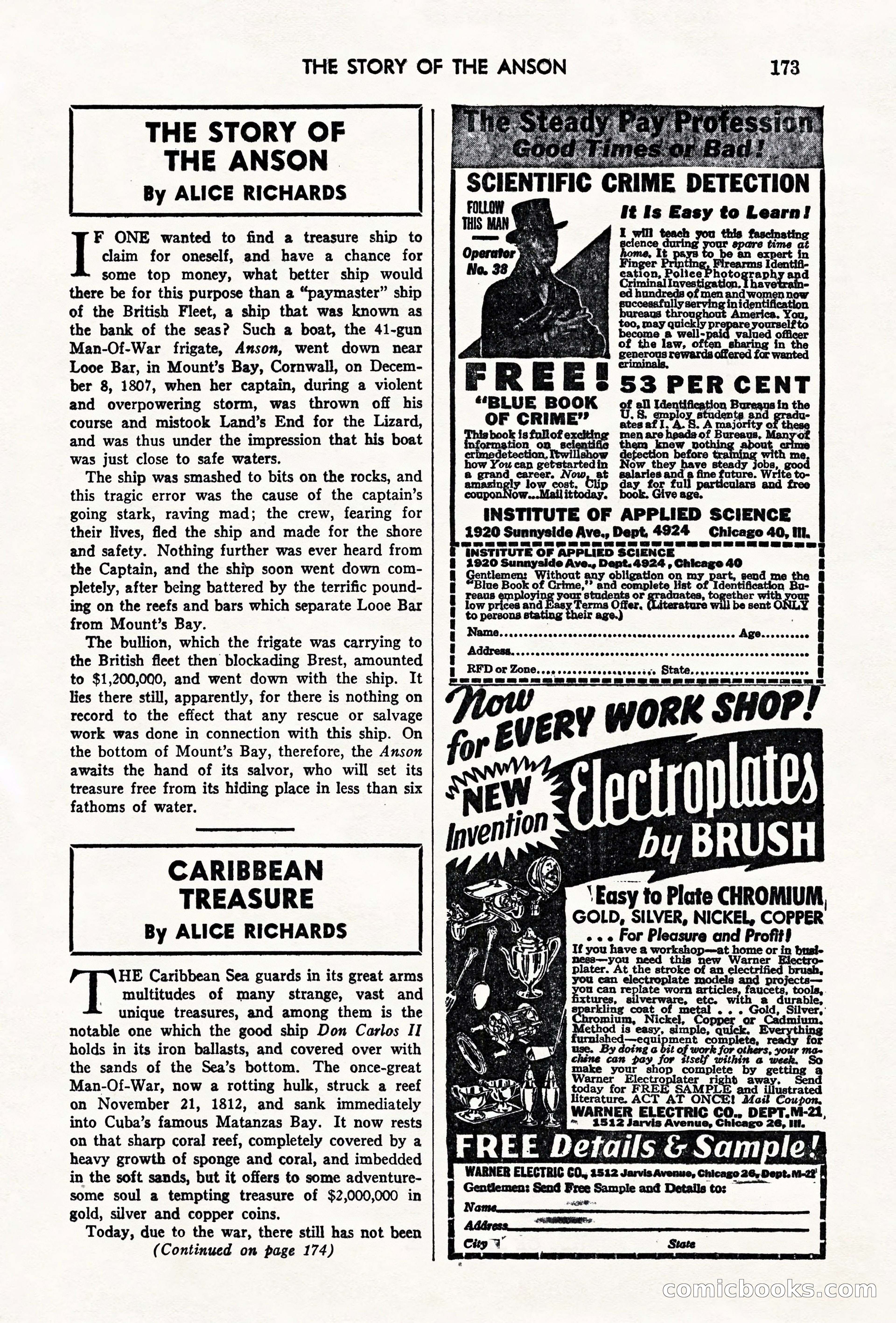 Mammoth Adventure, May 1947 — page 173 of 180