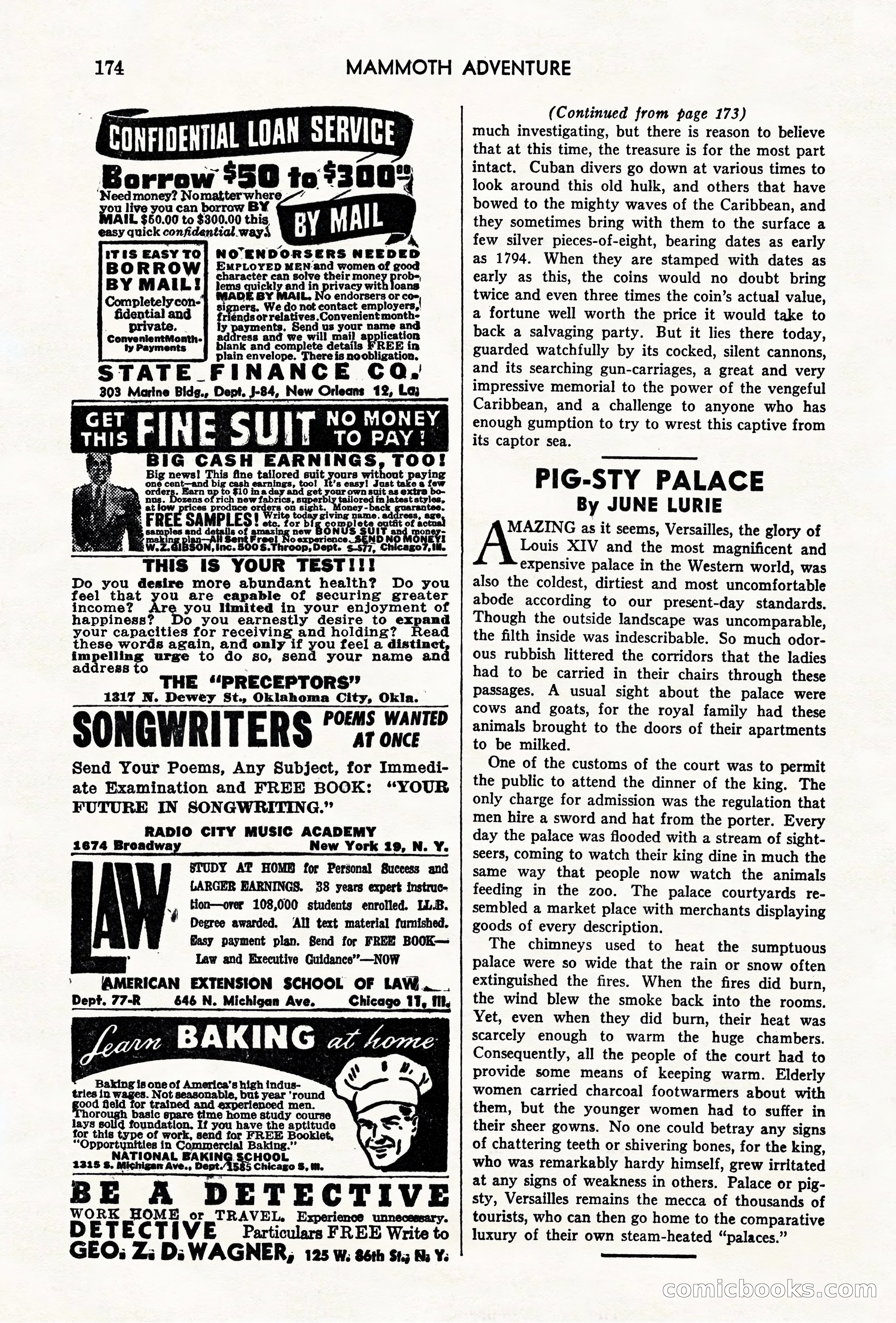 Mammoth Adventure, May 1947 — page 174 of 180