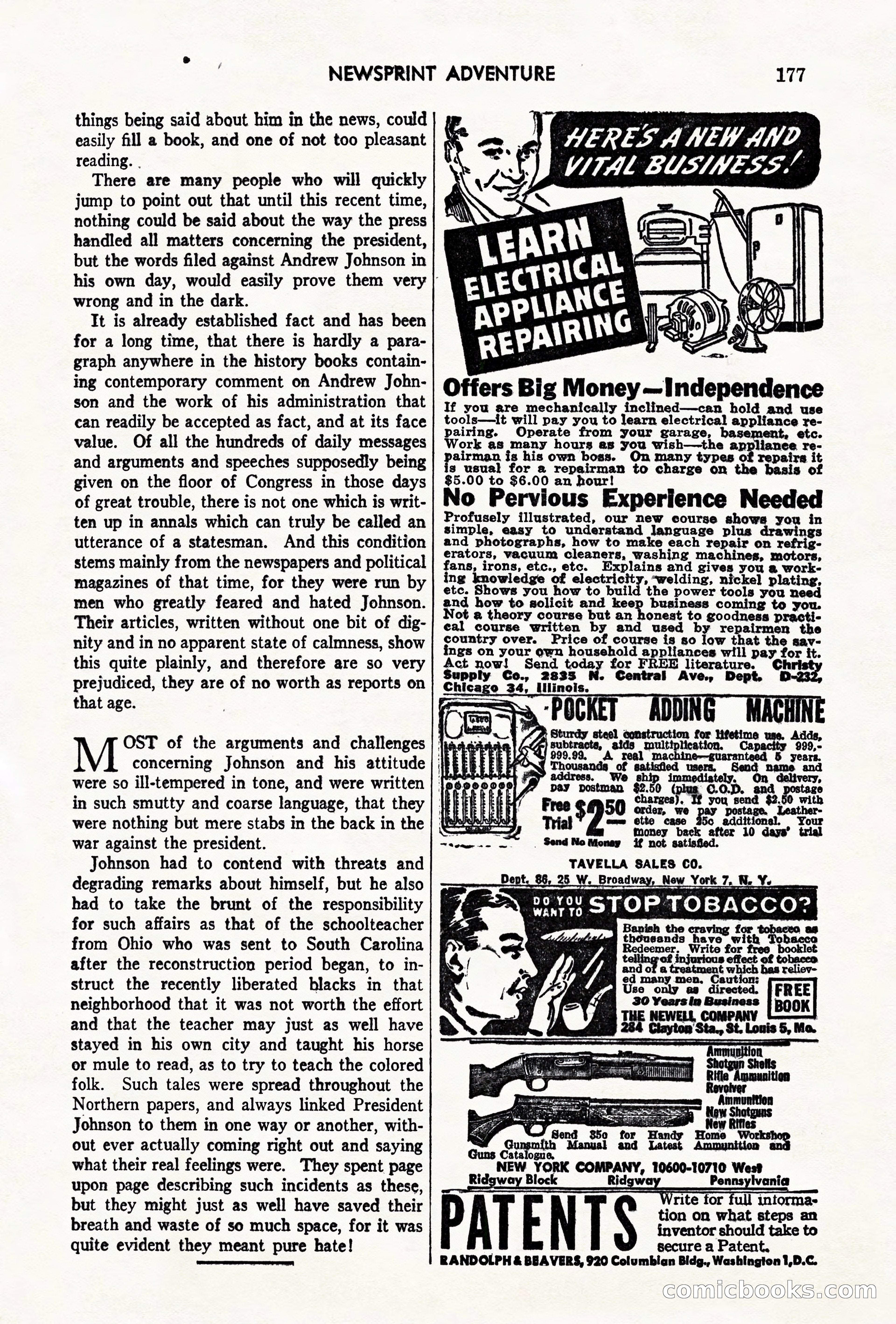 Mammoth Adventure, May 1947 — page 177 of 180