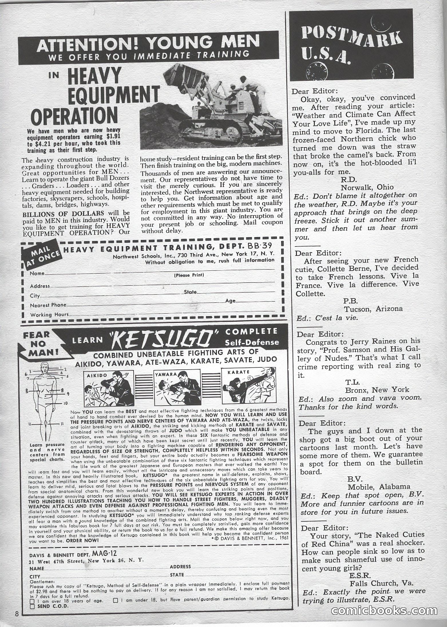 Man's Daring, Vol. 4, No. 2 — page 64 of 65