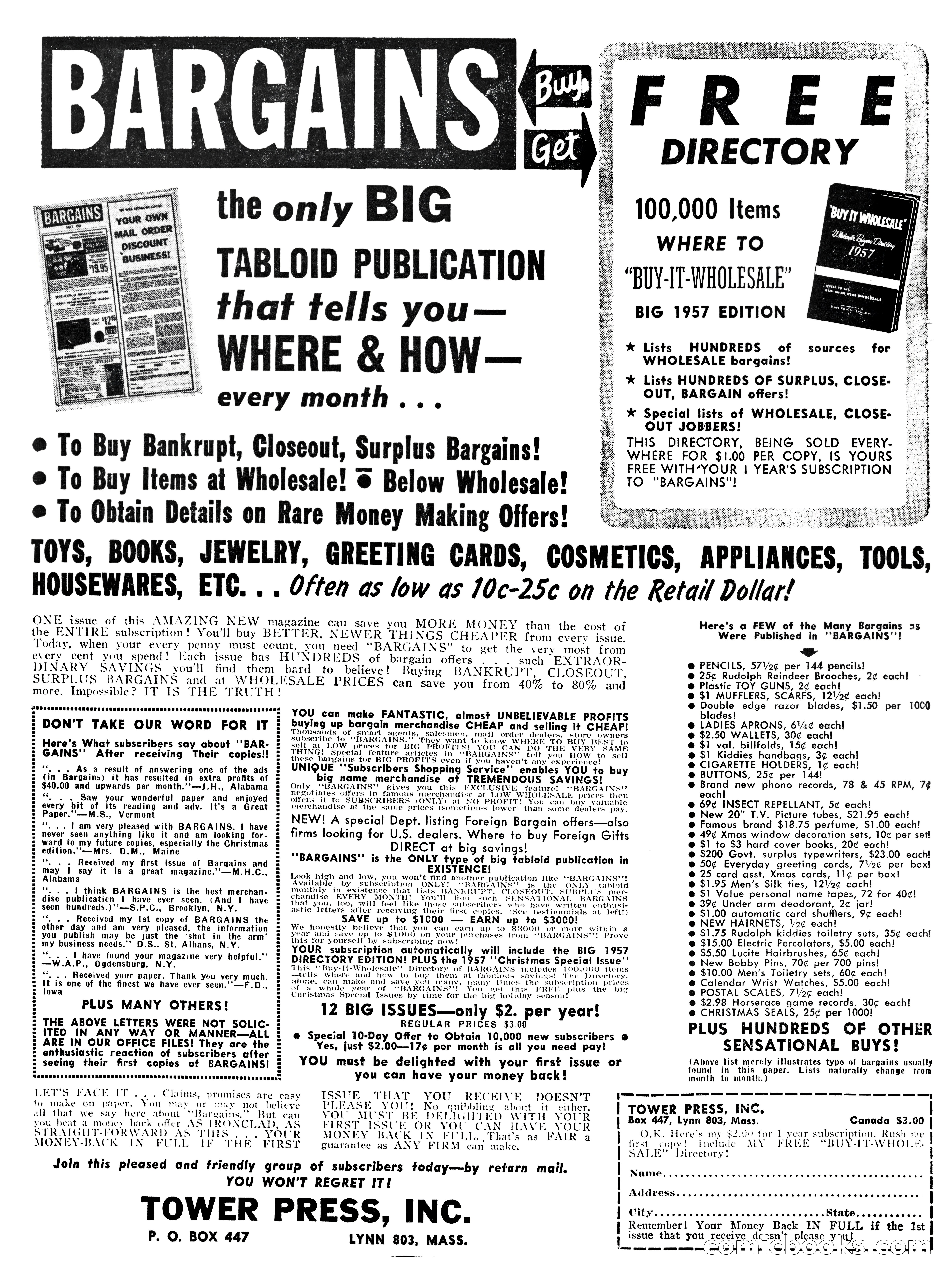 Men's Pictorial, October 1957 — page 2 of 84