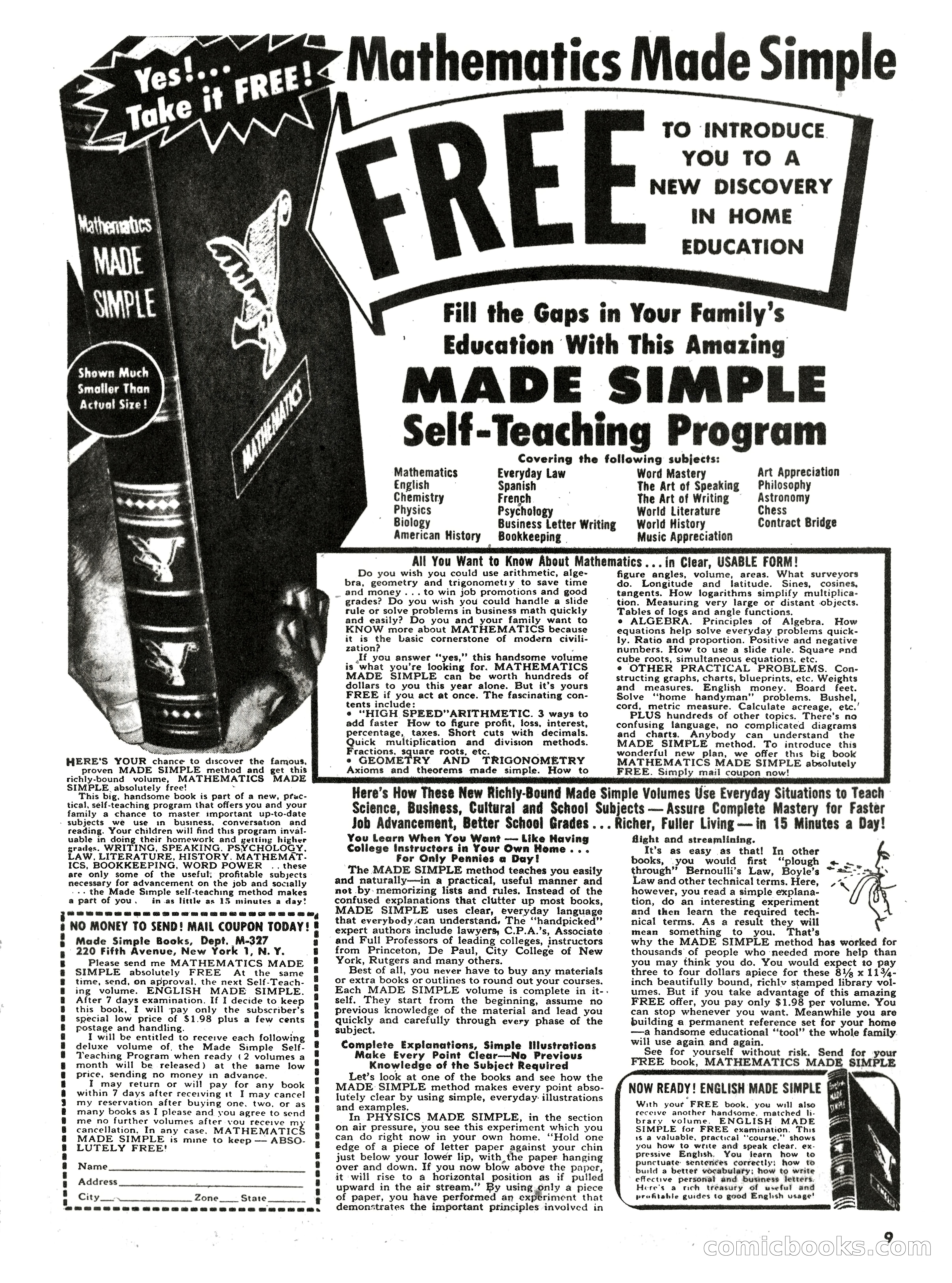 Men's Pictorial, October 1957 — page 9 of 84
