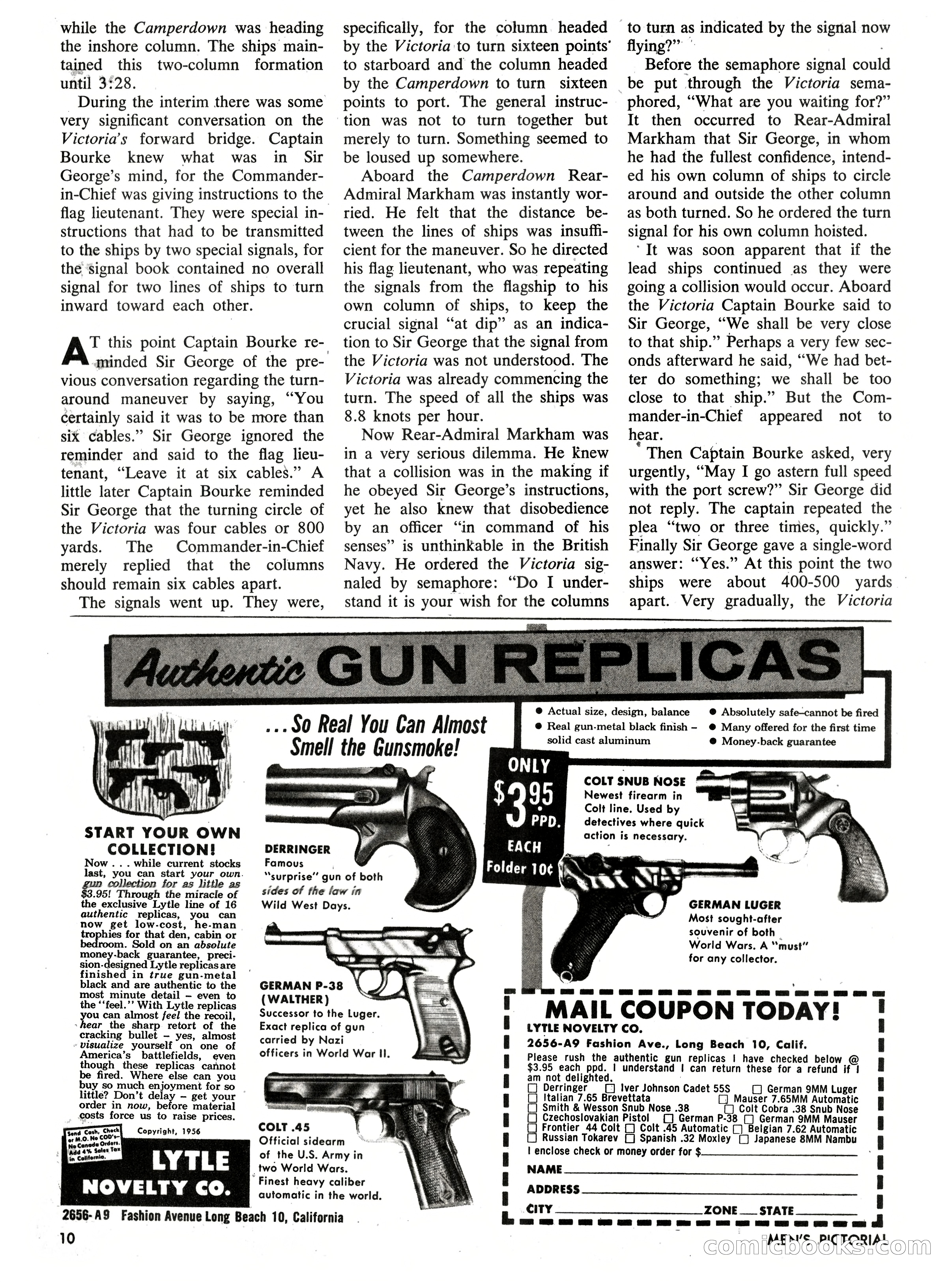 Men's Pictorial, October 1957 — page 10 of 84