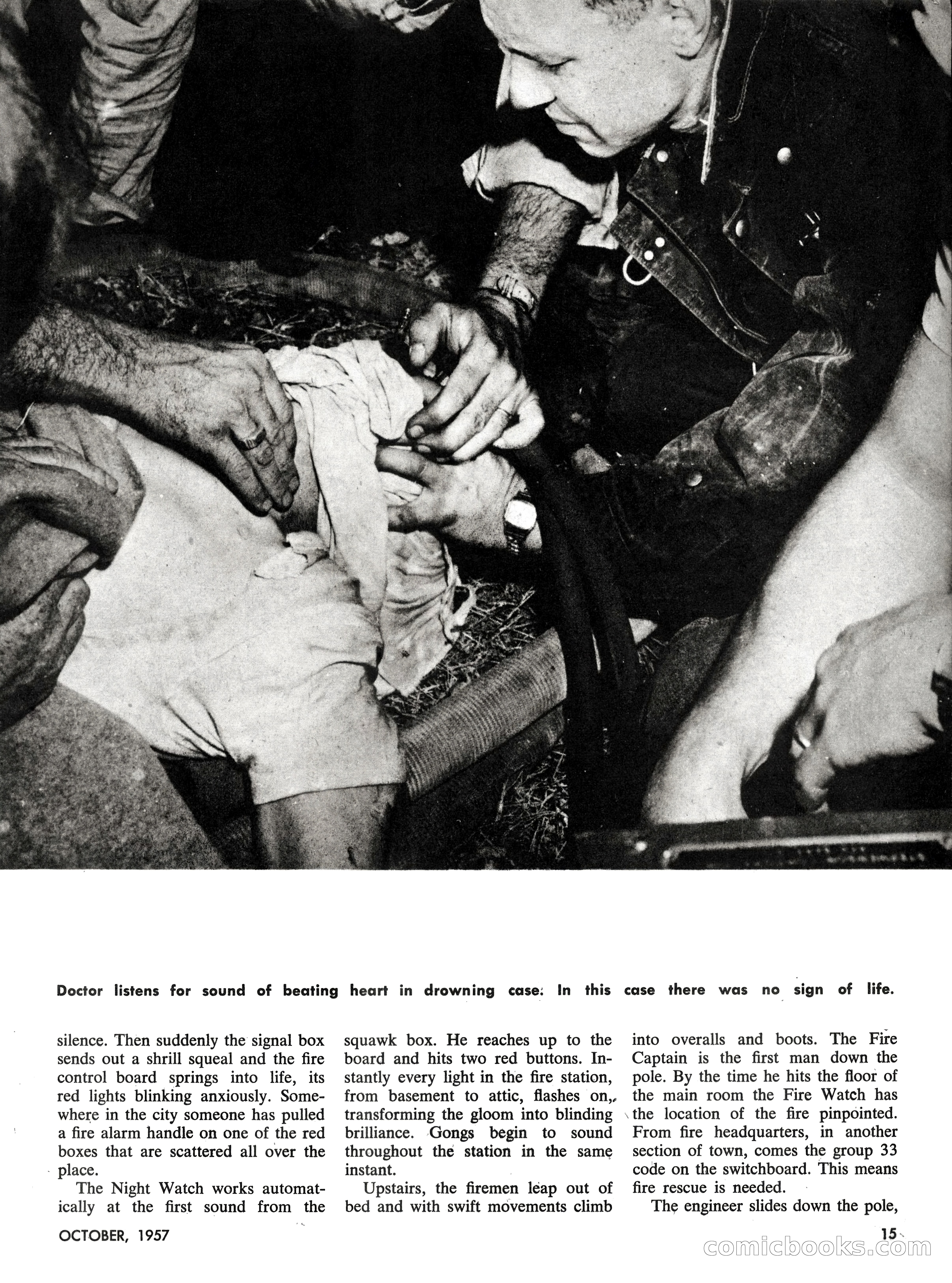 Men's Pictorial, October 1957 — page 15 of 84