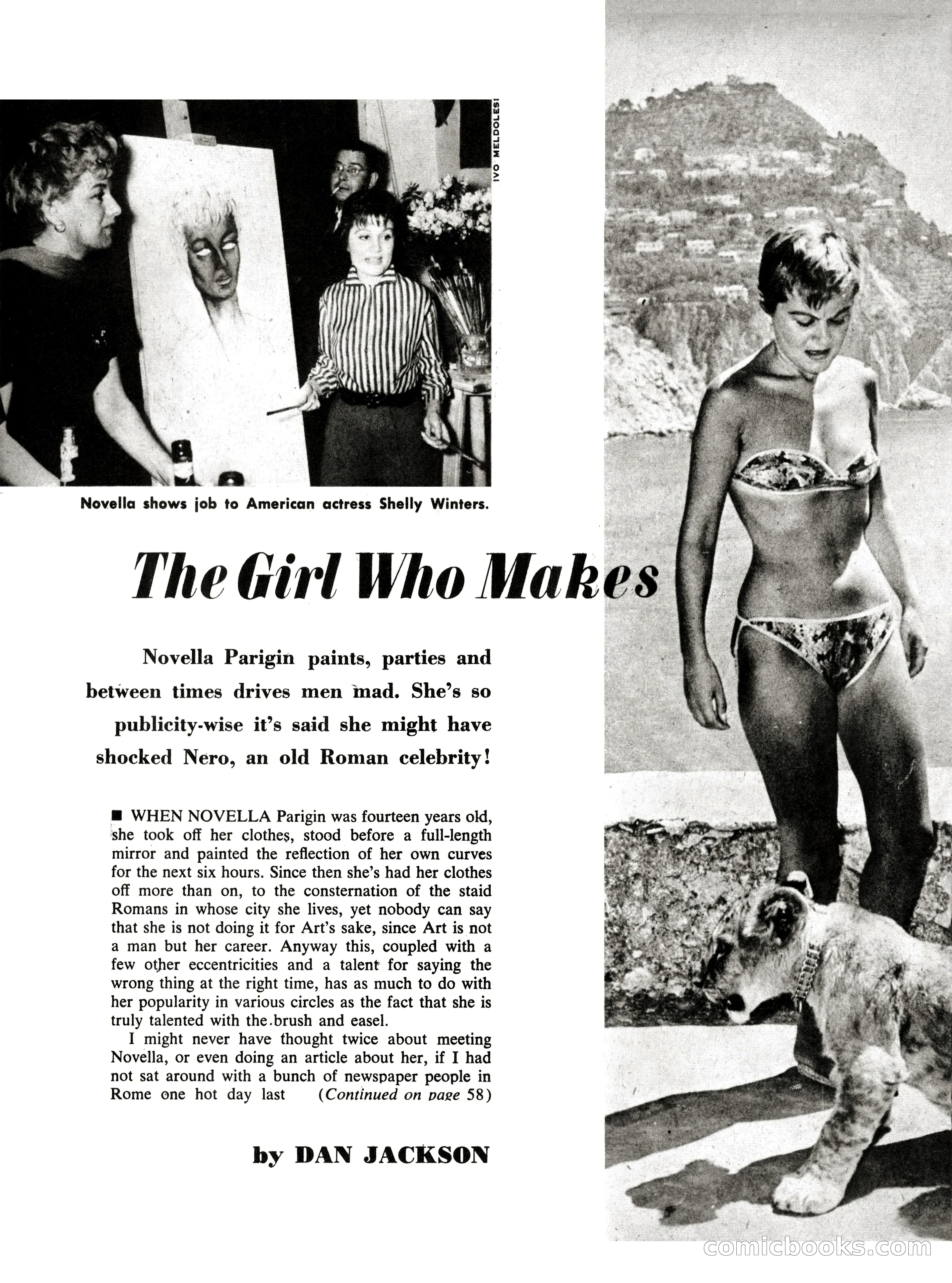 Men's Pictorial, October 1957 — page 36 of 84