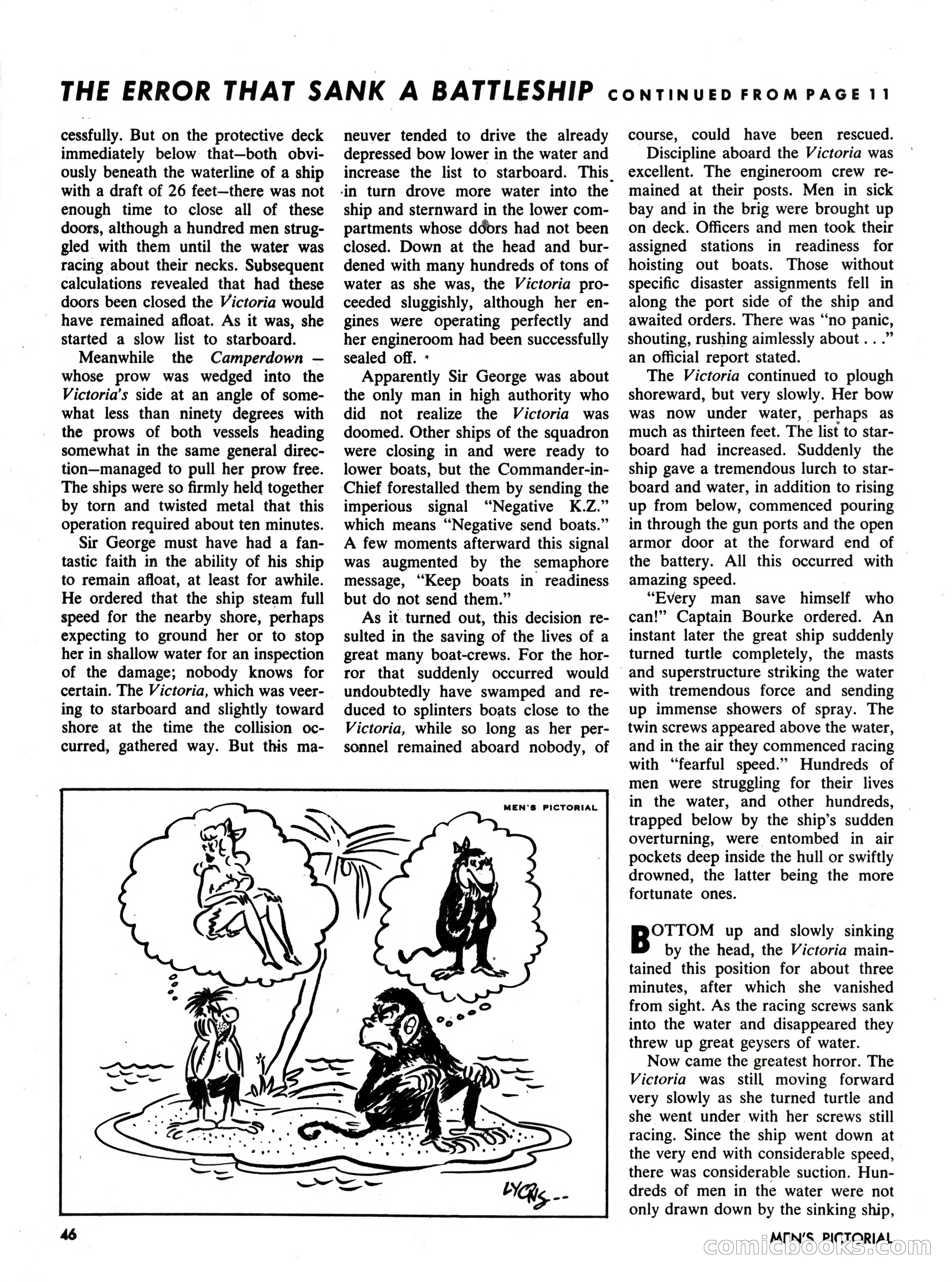Men's Pictorial, October 1957 — page 46 of 84