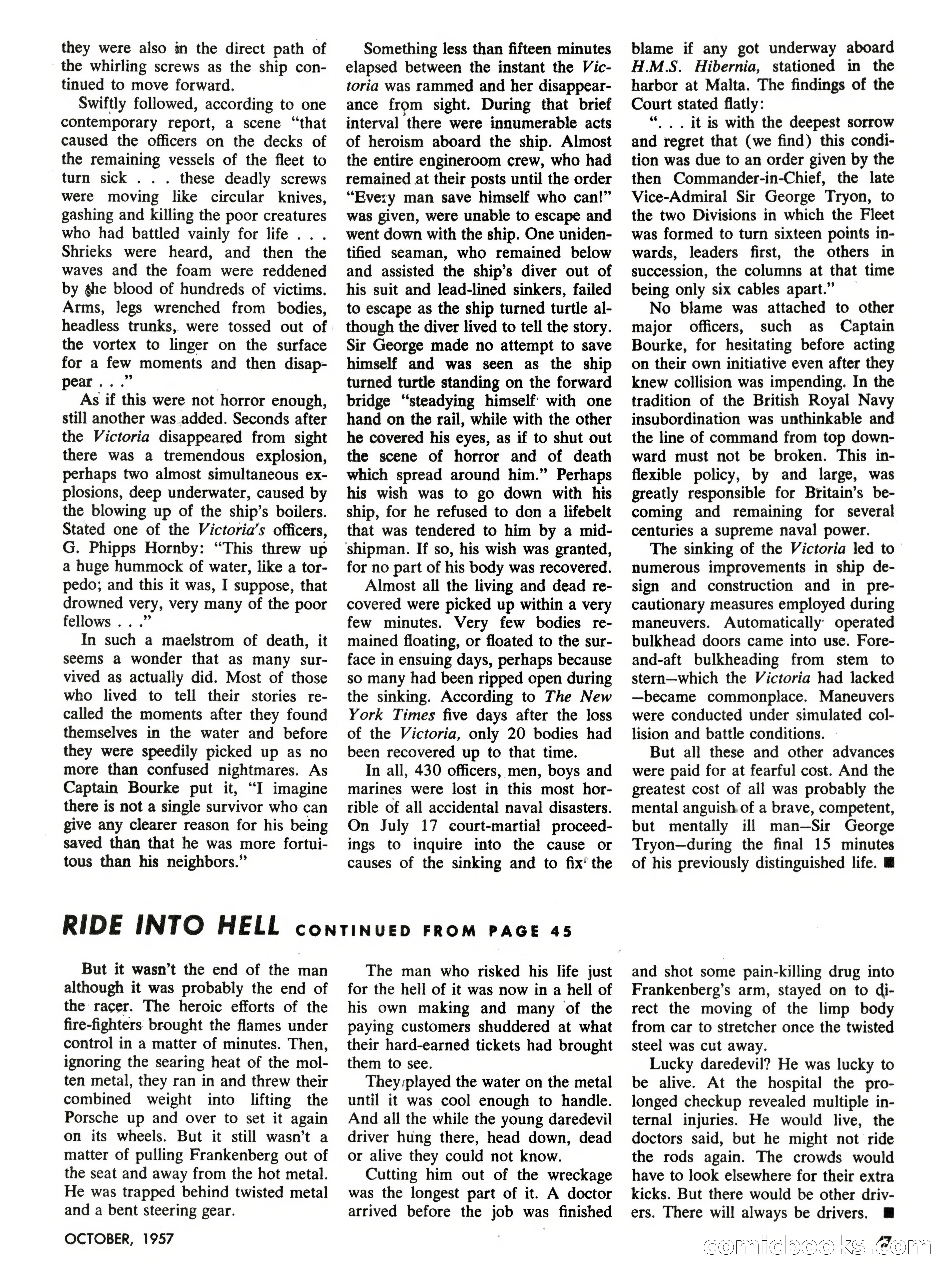 Men's Pictorial, October 1957 — page 47 of 84