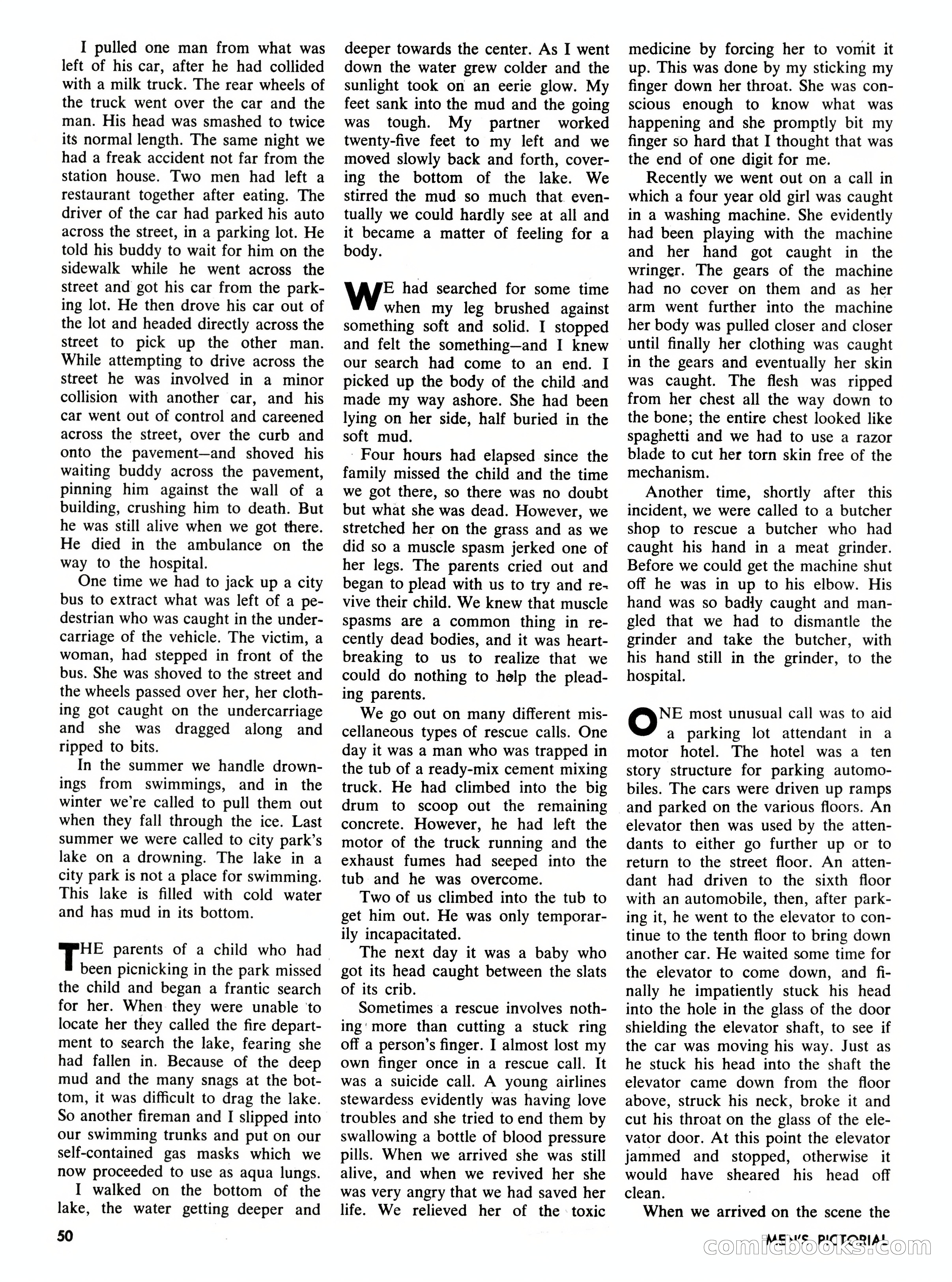 Men's Pictorial, October 1957 — page 50 of 84