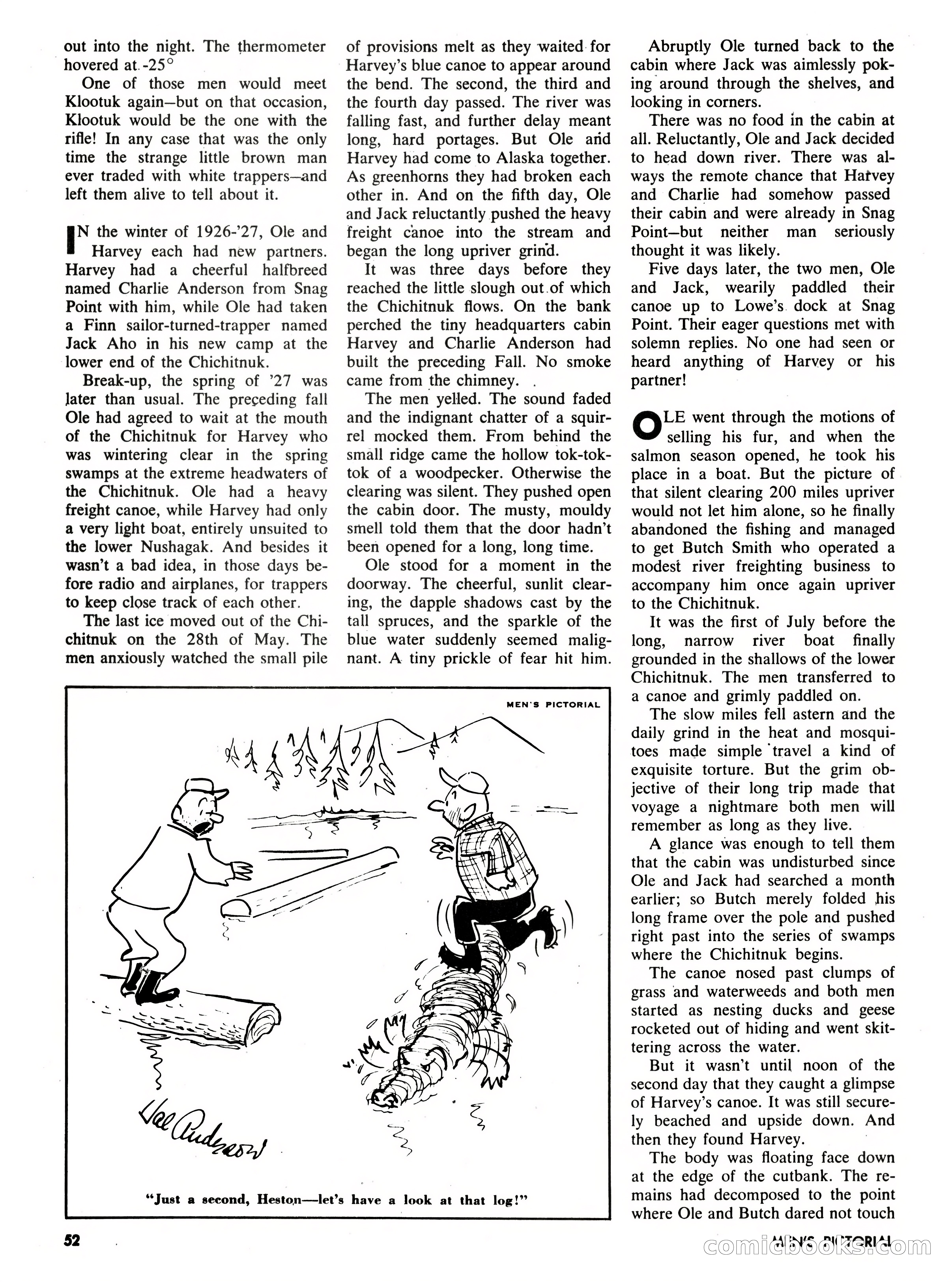 Men's Pictorial, October 1957 — page 52 of 84