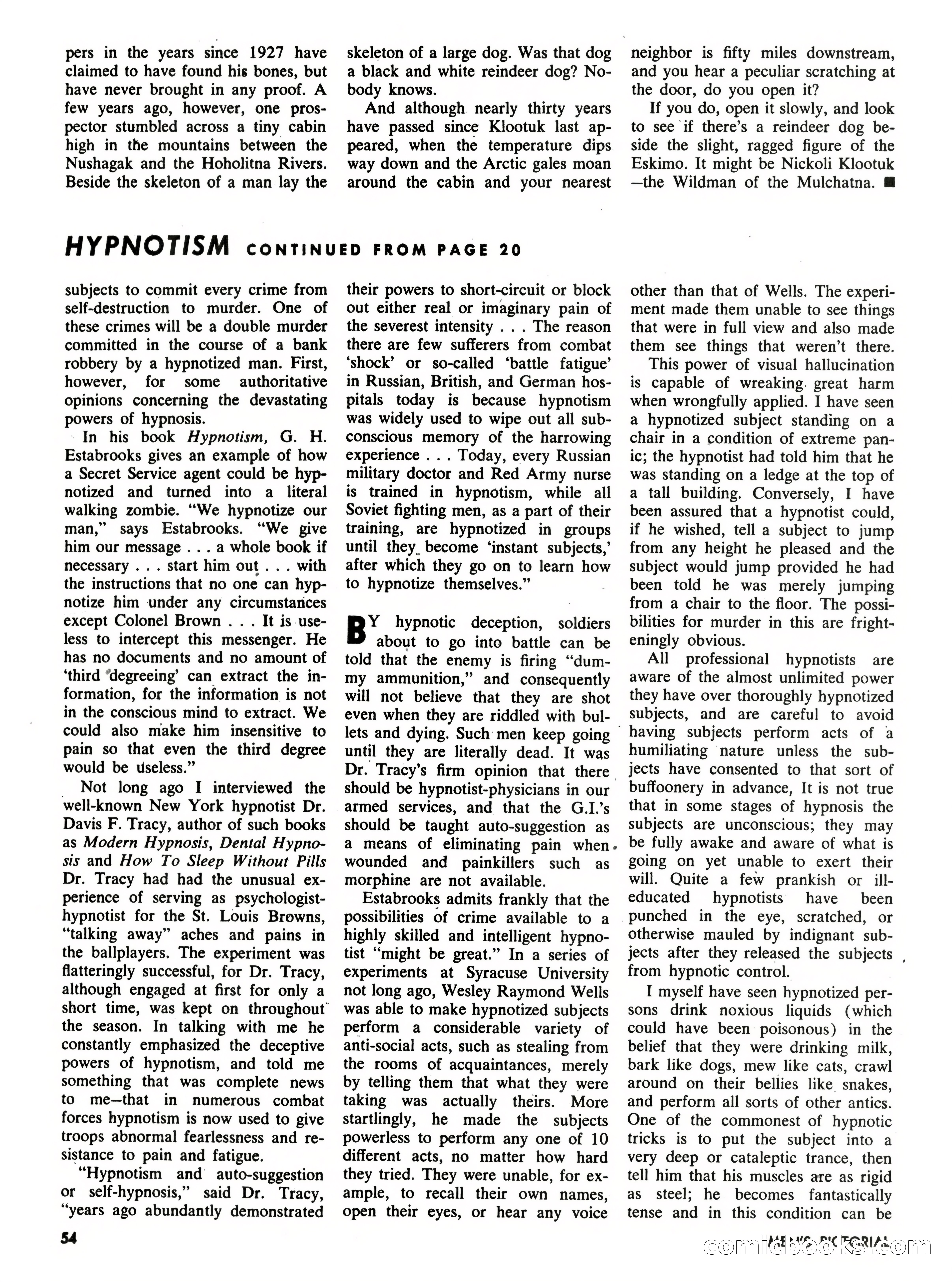 Men's Pictorial, October 1957 — page 54 of 84