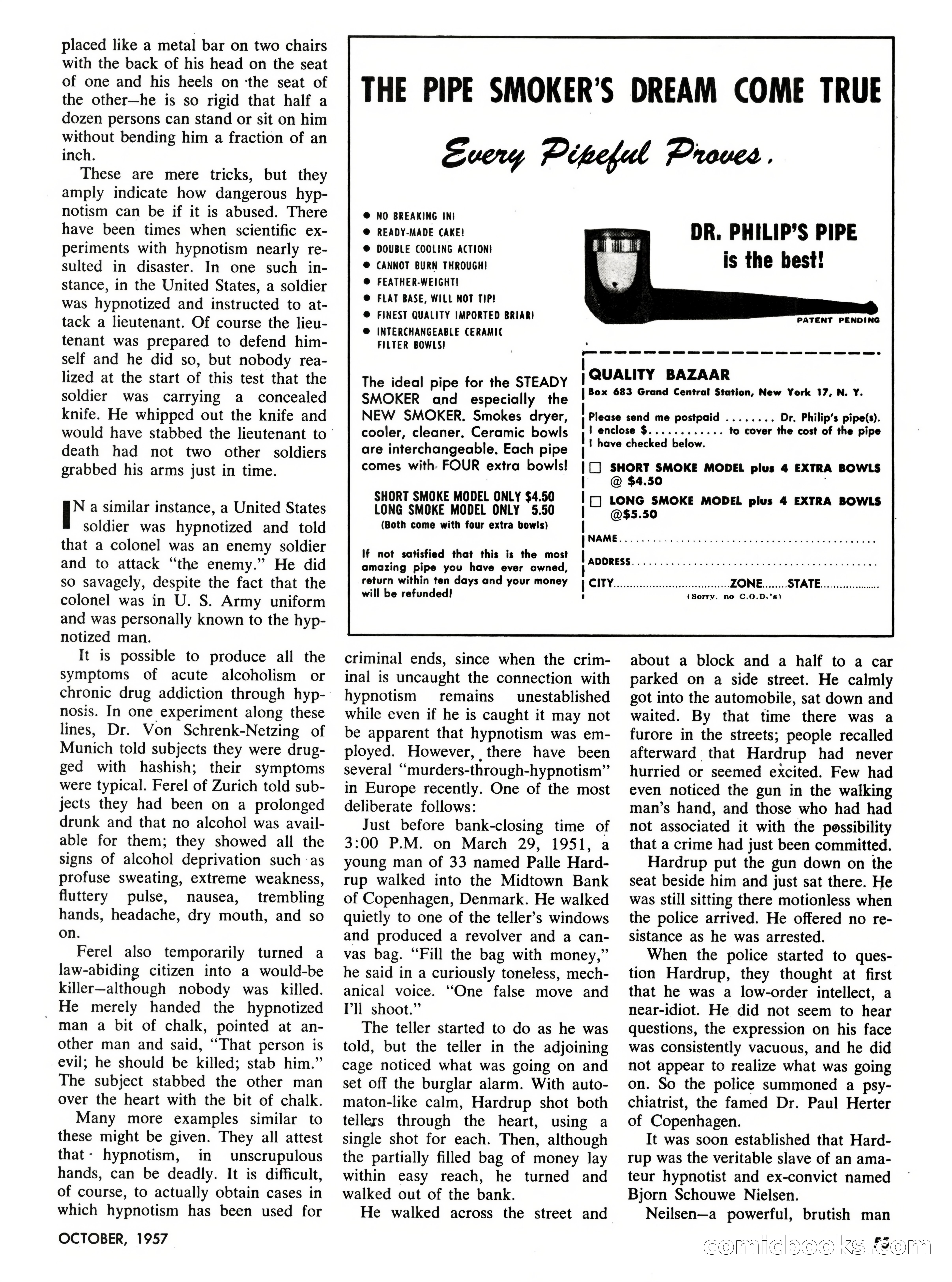 Men's Pictorial, October 1957 — page 55 of 84