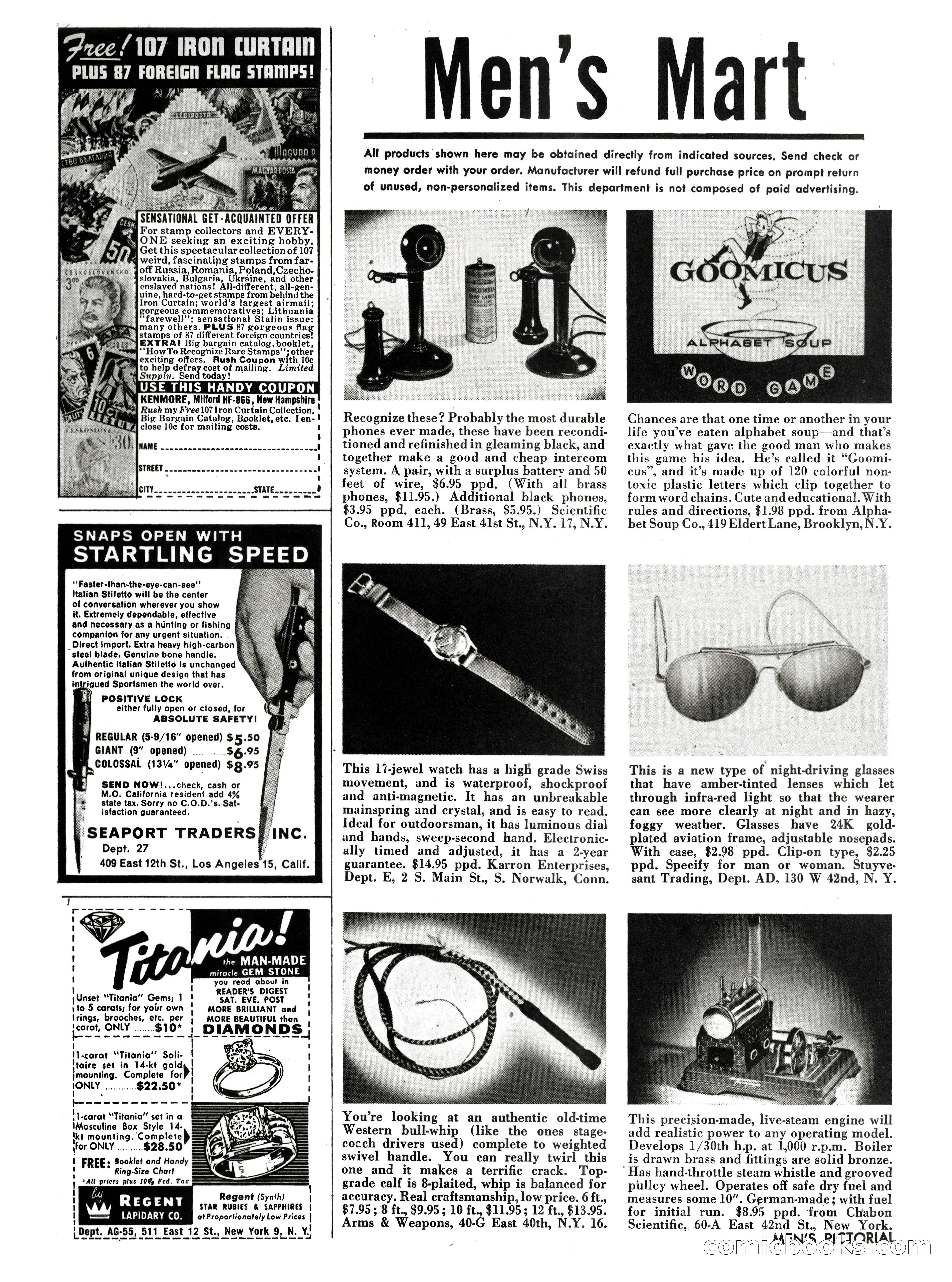 Men's Pictorial, October 1957 — page 62 of 84