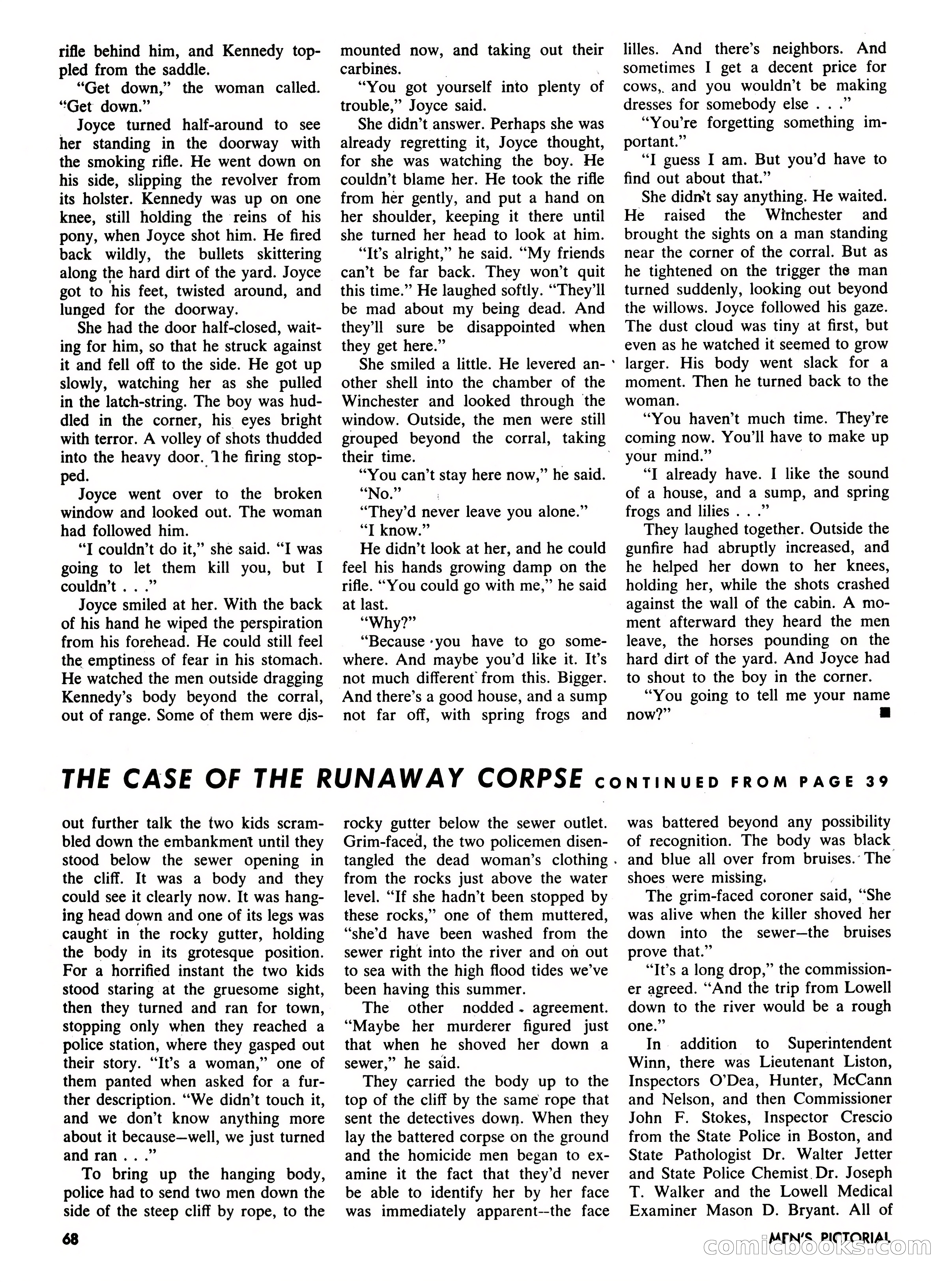 Men's Pictorial, October 1957 — page 68 of 84