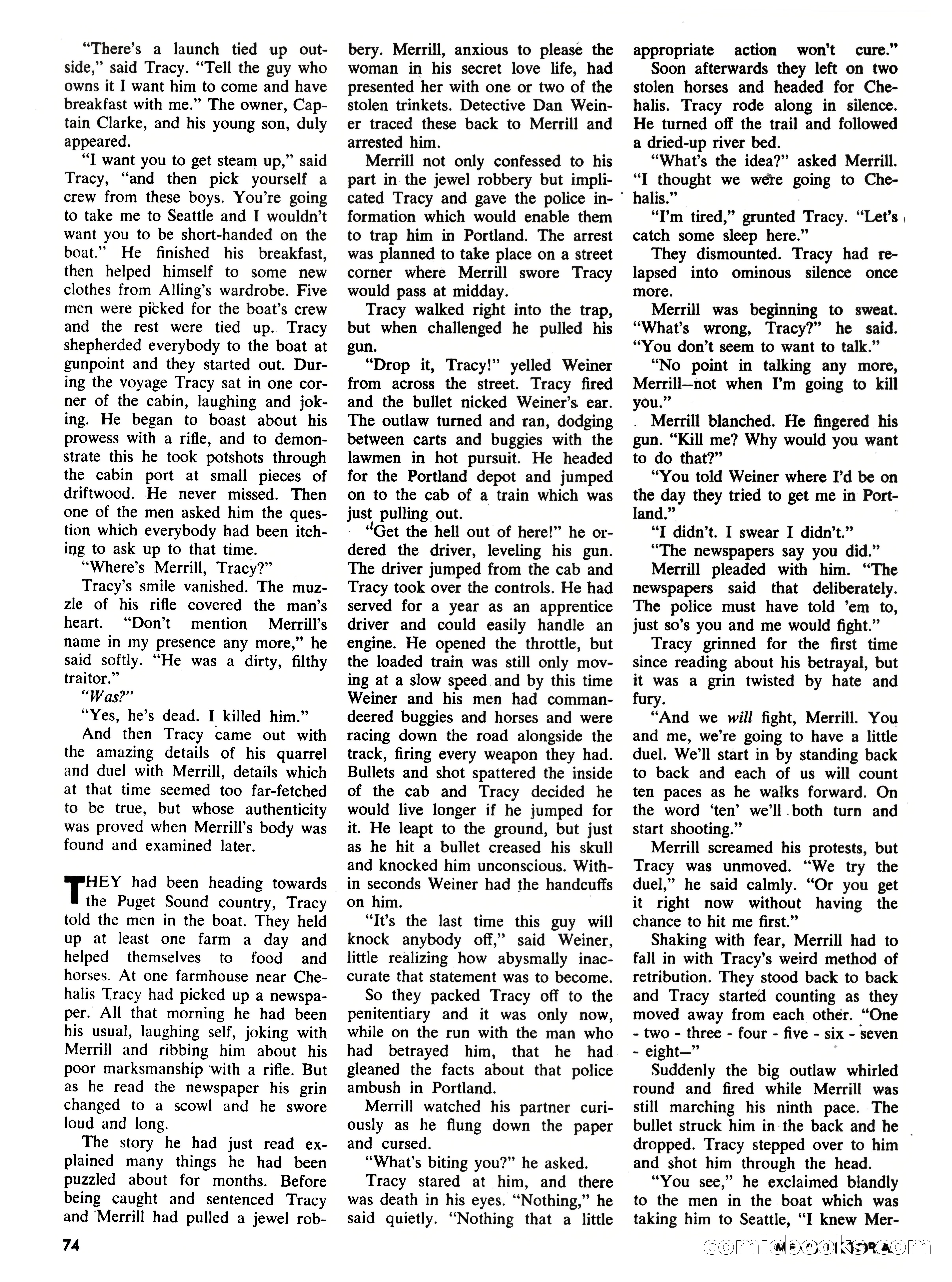 Men's Pictorial, October 1957 — page 74 of 84