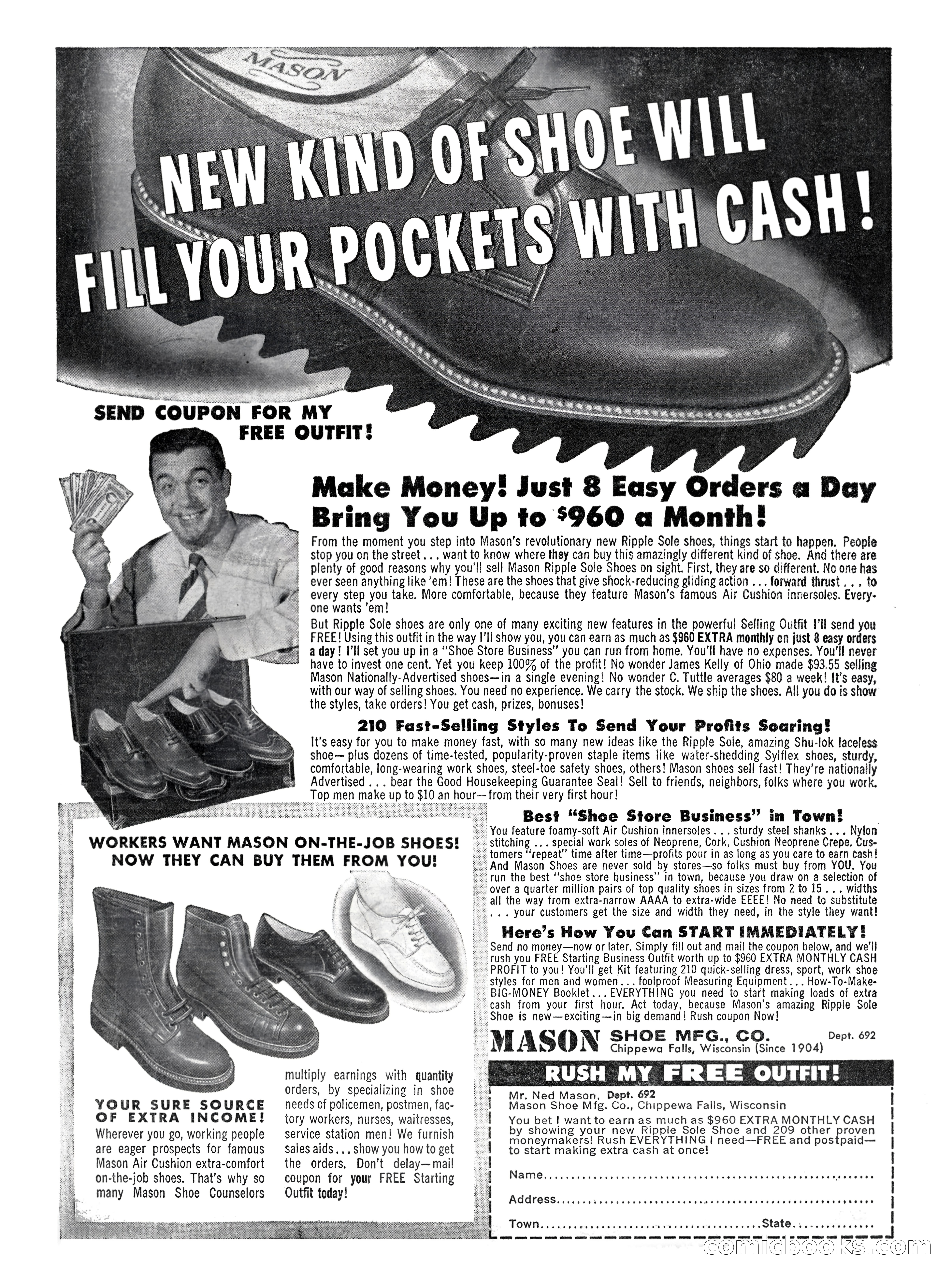 Men's Pictorial, October 1957 — page 83 of 84