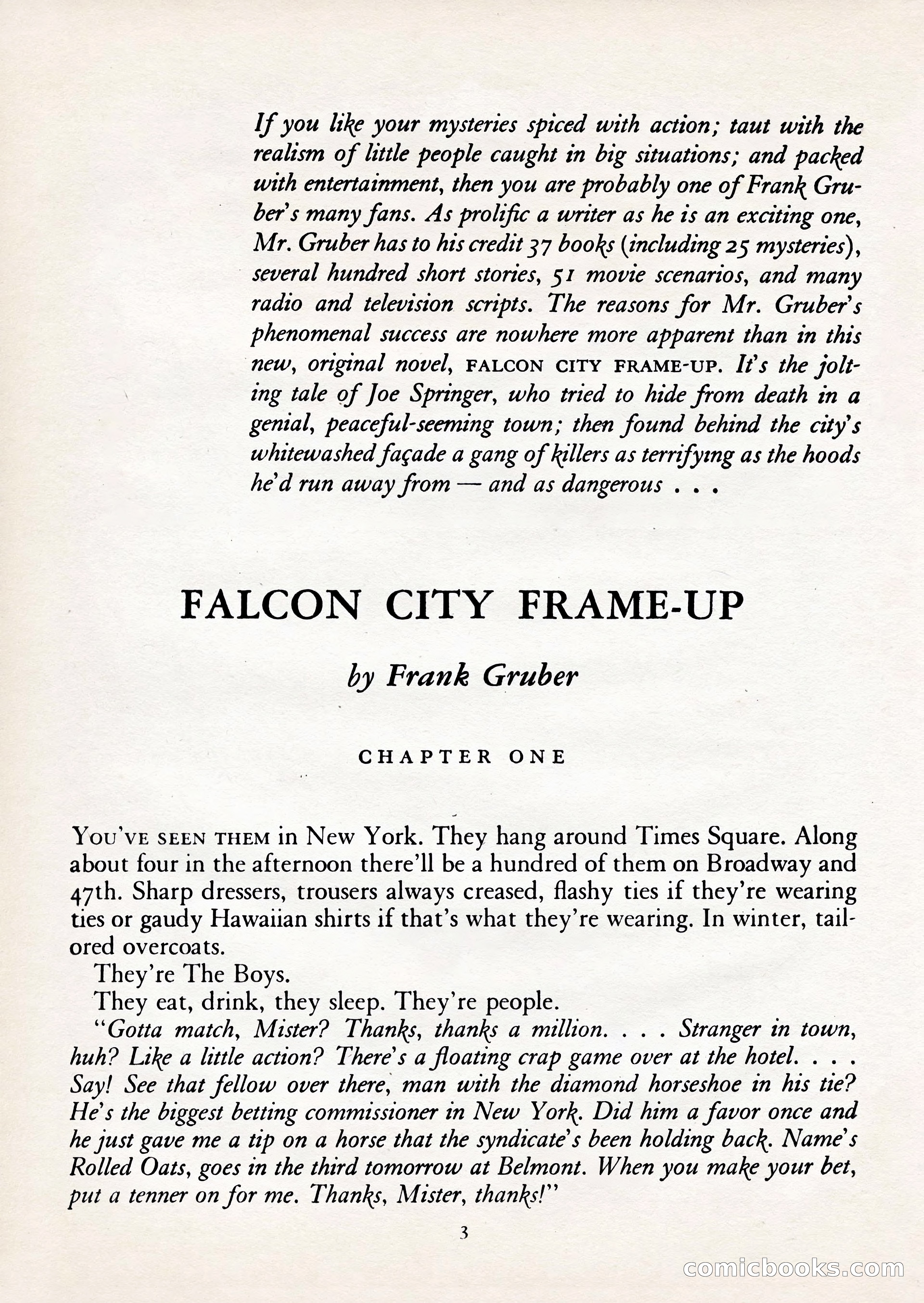 Mercury Mystery Book-Magazine, Vol. 1, No. 2 — page 5 of 132