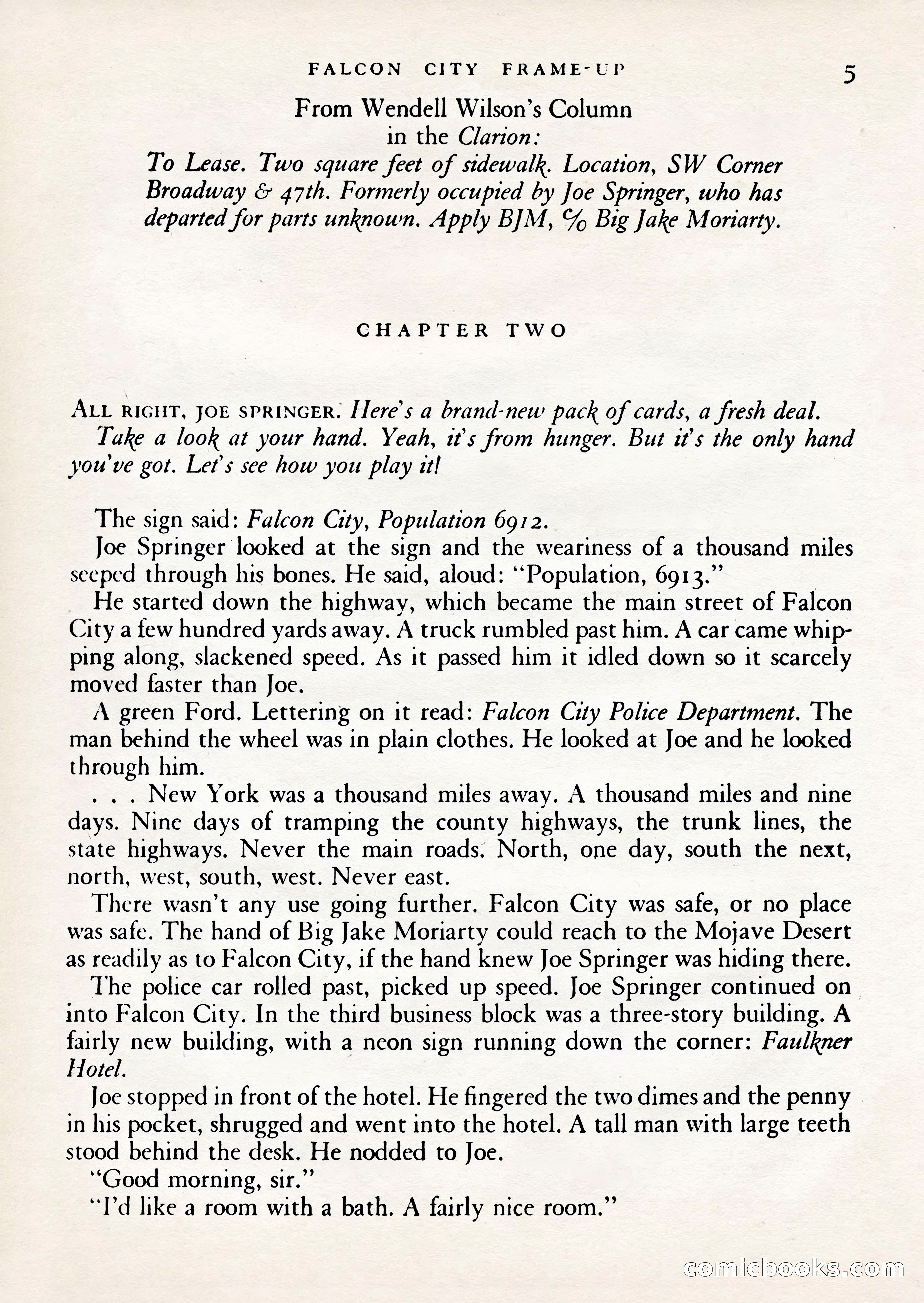 Mercury Mystery Book-Magazine, Vol. 1, No. 2 — page 7 of 132