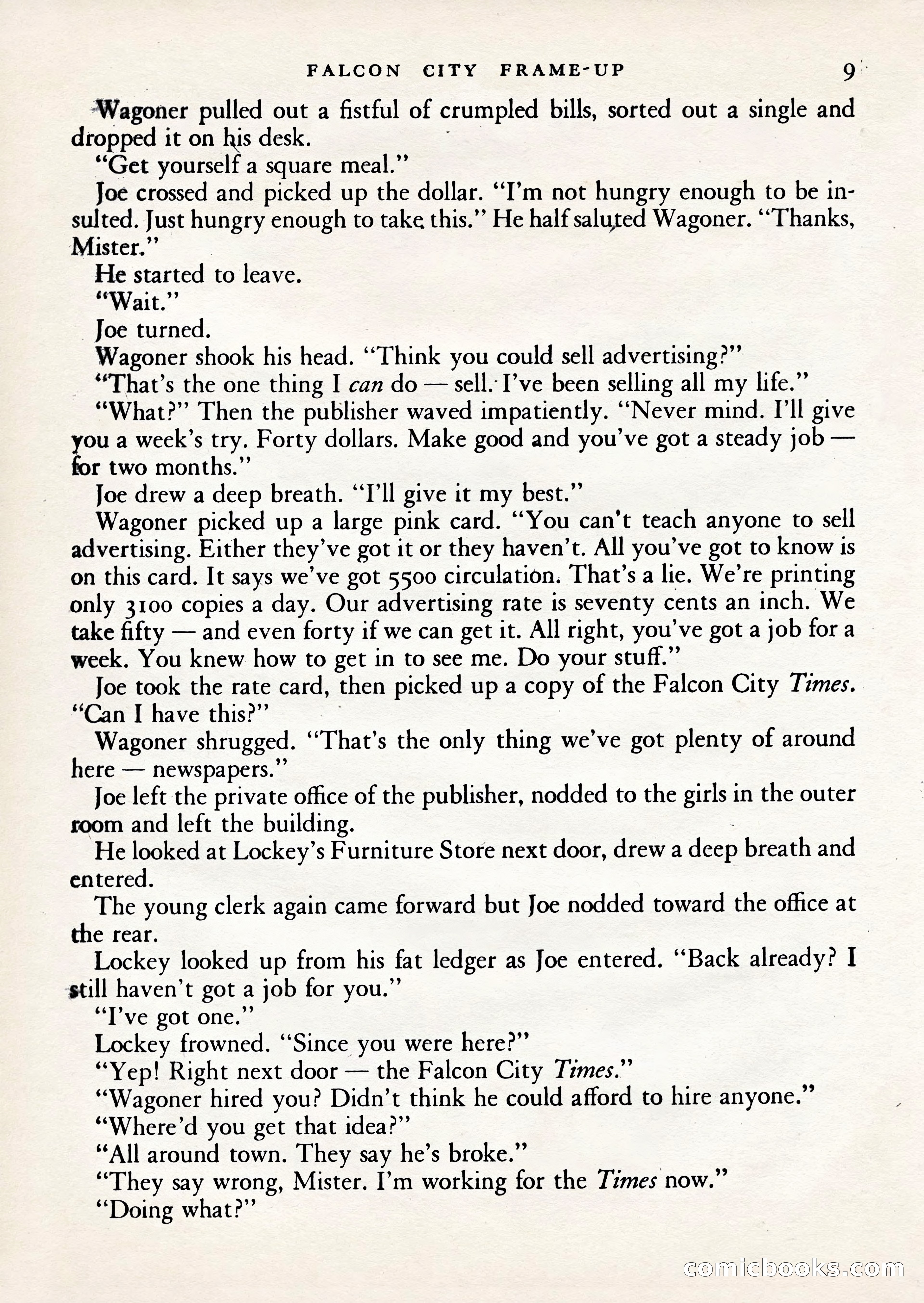 Mercury Mystery Book-Magazine, Vol. 1, No. 2 — page 11 of 132