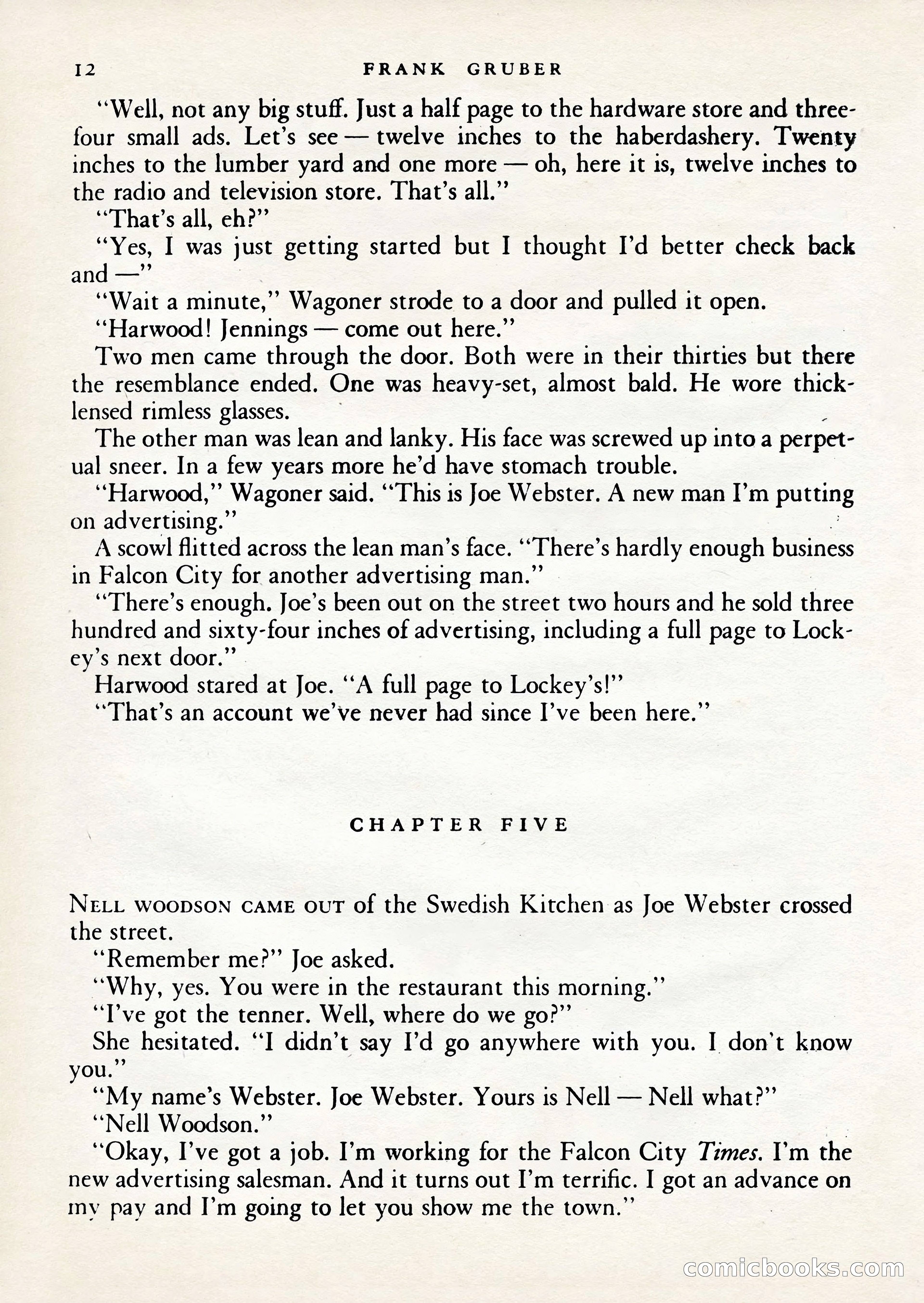 Mercury Mystery Book-Magazine, Vol. 1, No. 2 — page 14 of 132