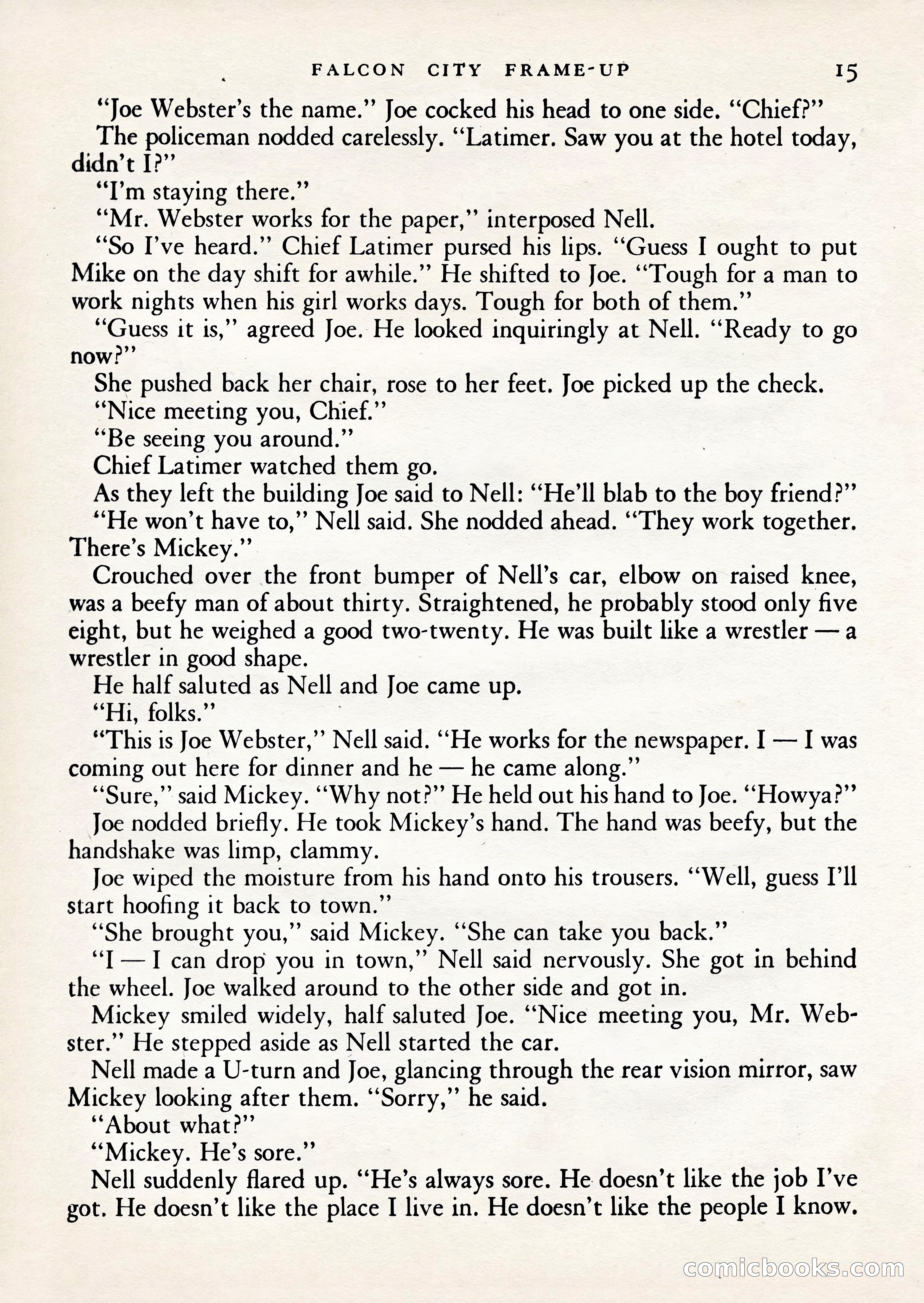 Mercury Mystery Book-Magazine, Vol. 1, No. 2 — page 17 of 132