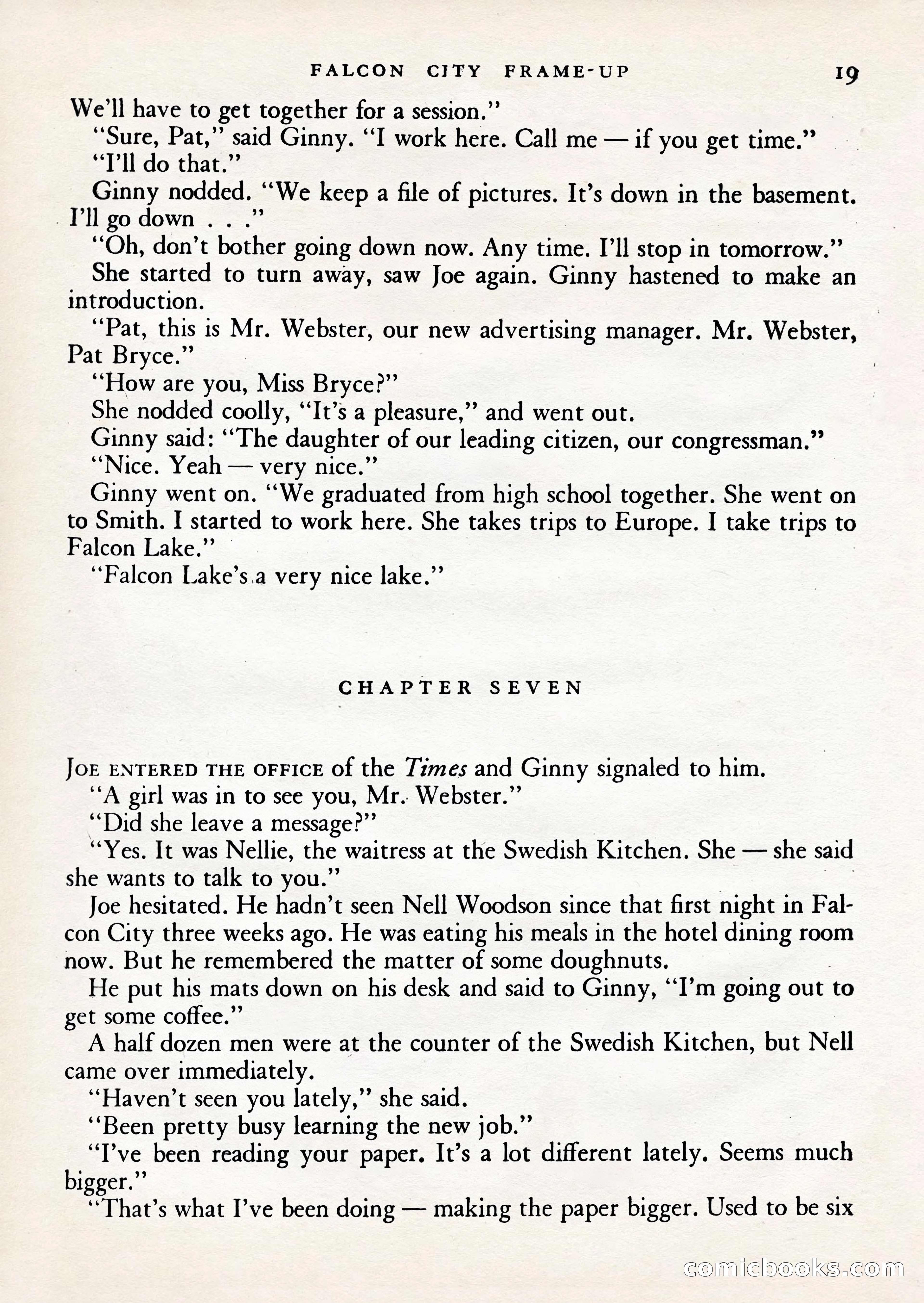 Mercury Mystery Book-Magazine, Vol. 1, No. 2 — page 21 of 132