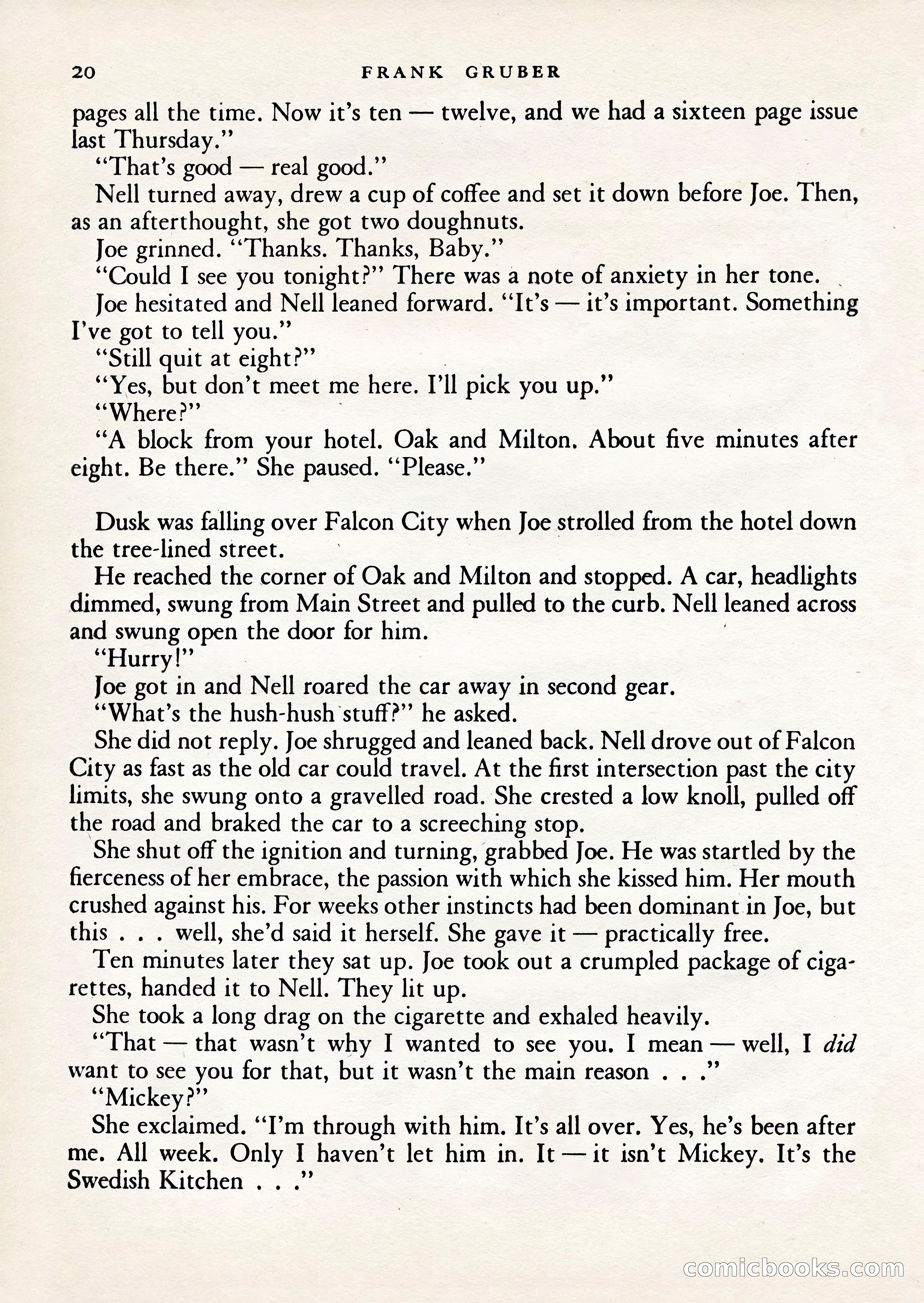 Mercury Mystery Book-Magazine, Vol. 1, No. 2 — page 22 of 132