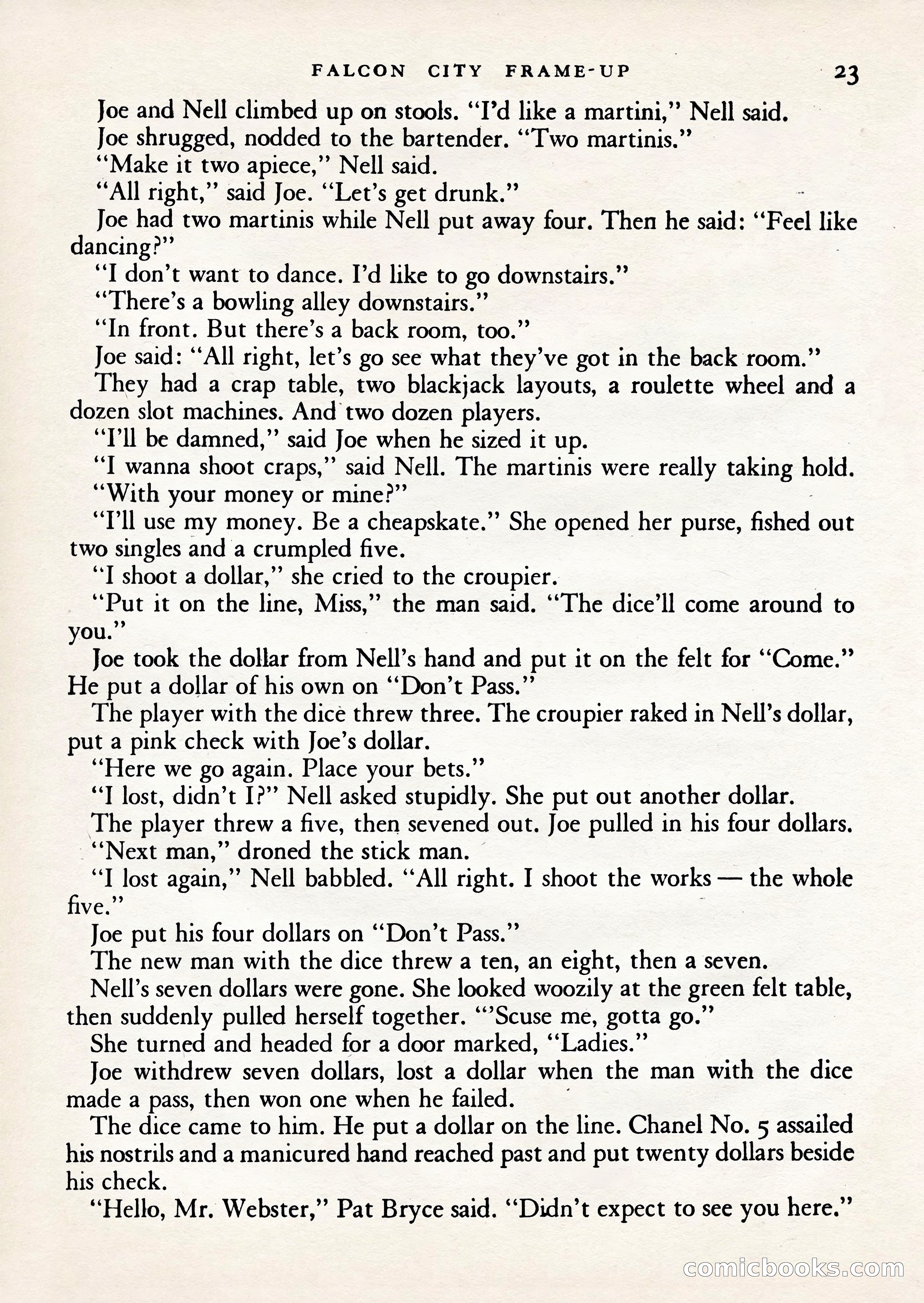 Mercury Mystery Book-Magazine, Vol. 1, No. 2 — page 25 of 132