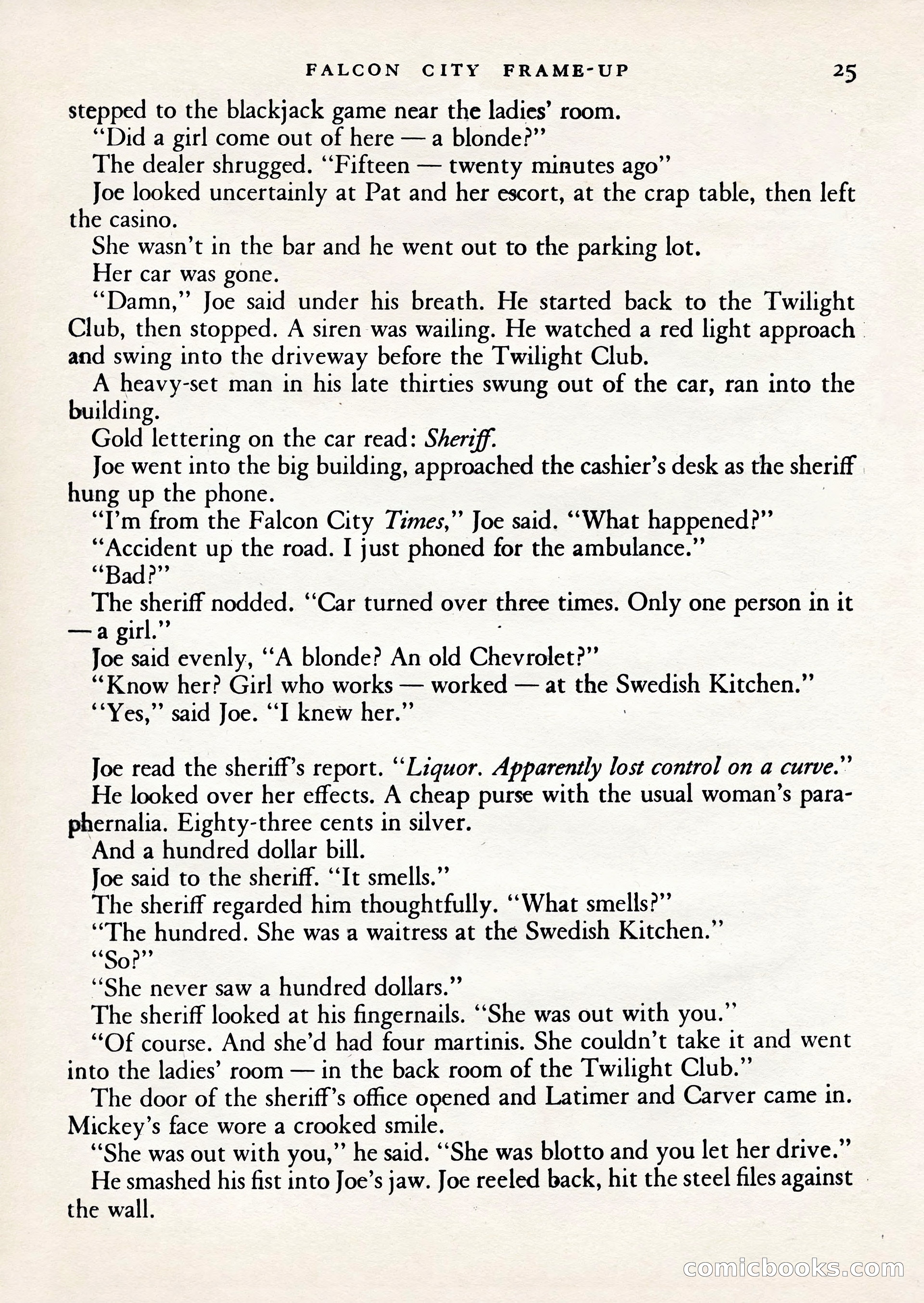 Mercury Mystery Book-Magazine, Vol. 1, No. 2 — page 27 of 132