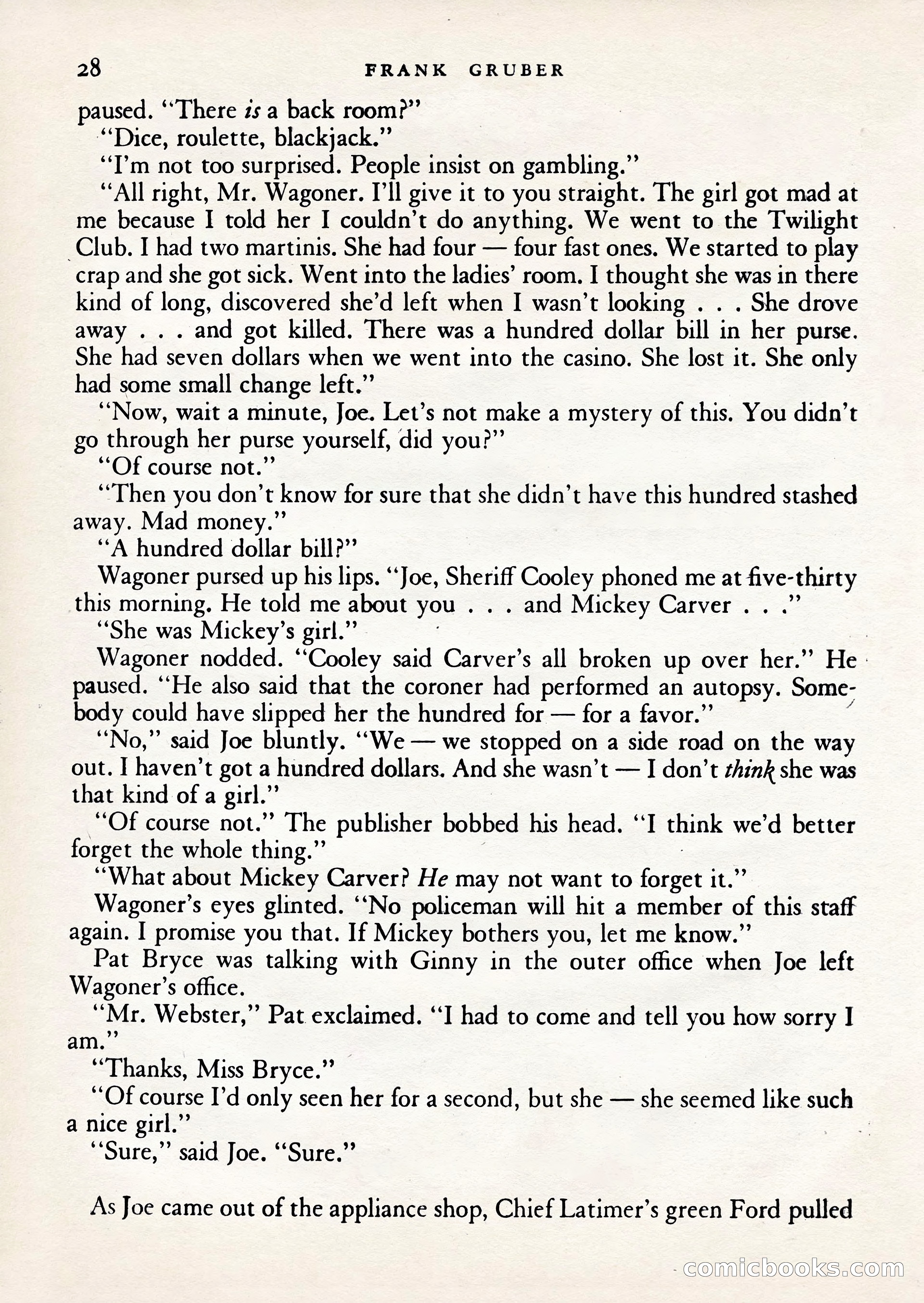 Mercury Mystery Book-Magazine, Vol. 1, No. 2 — page 30 of 132
