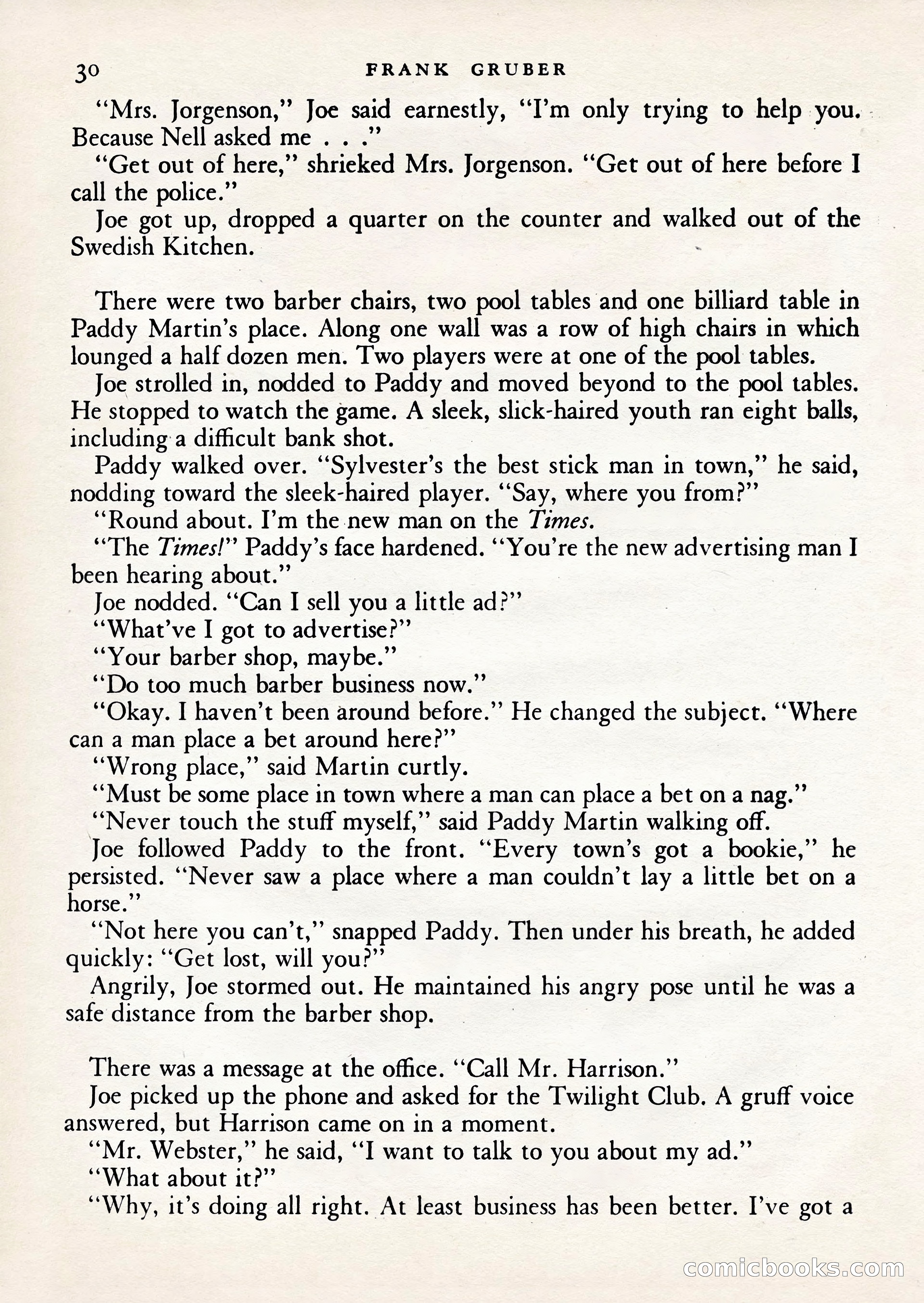 Mercury Mystery Book-Magazine, Vol. 1, No. 2 — page 32 of 132