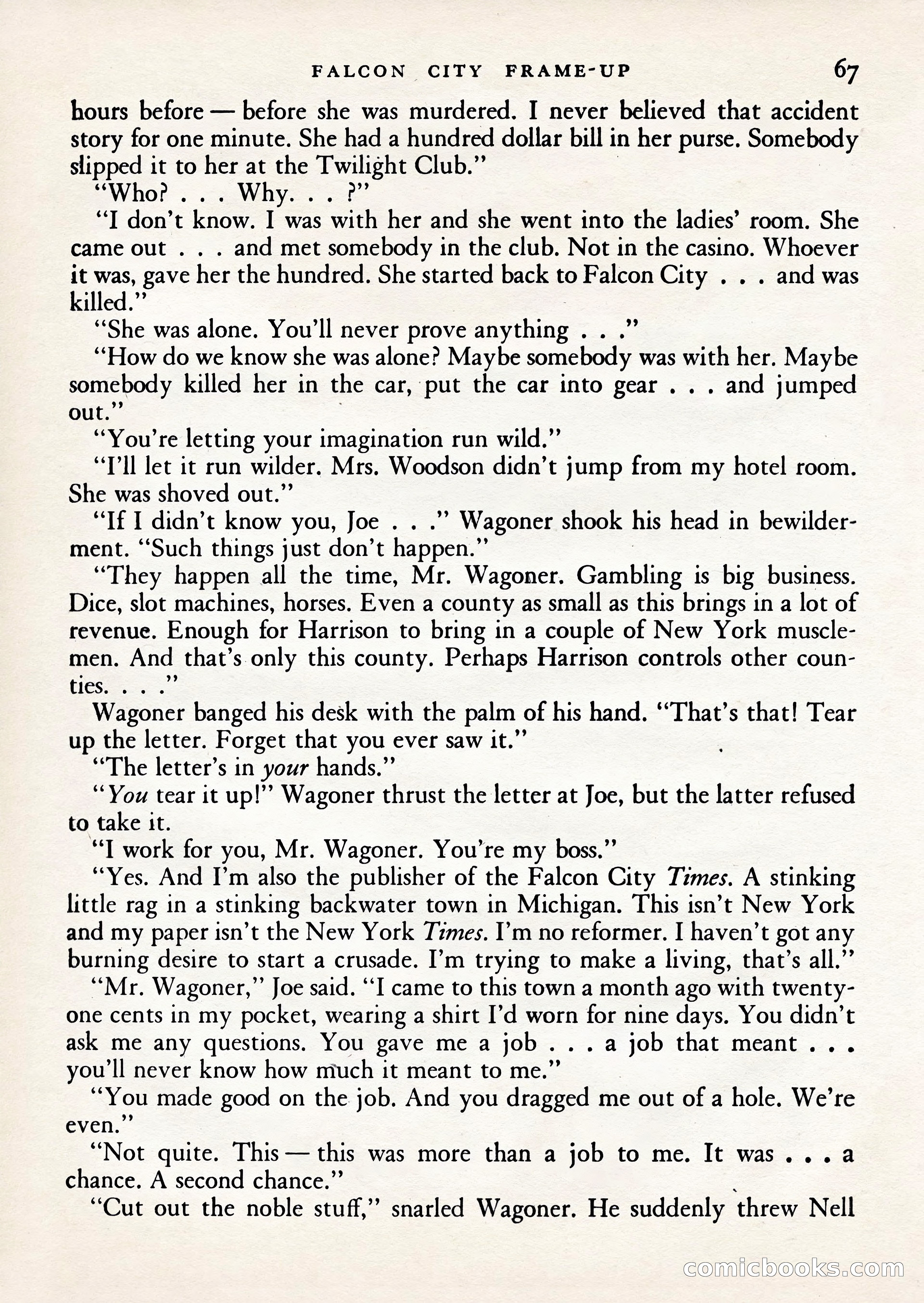 Mercury Mystery Book-Magazine, Vol. 1, No. 2 — page 69 of 132