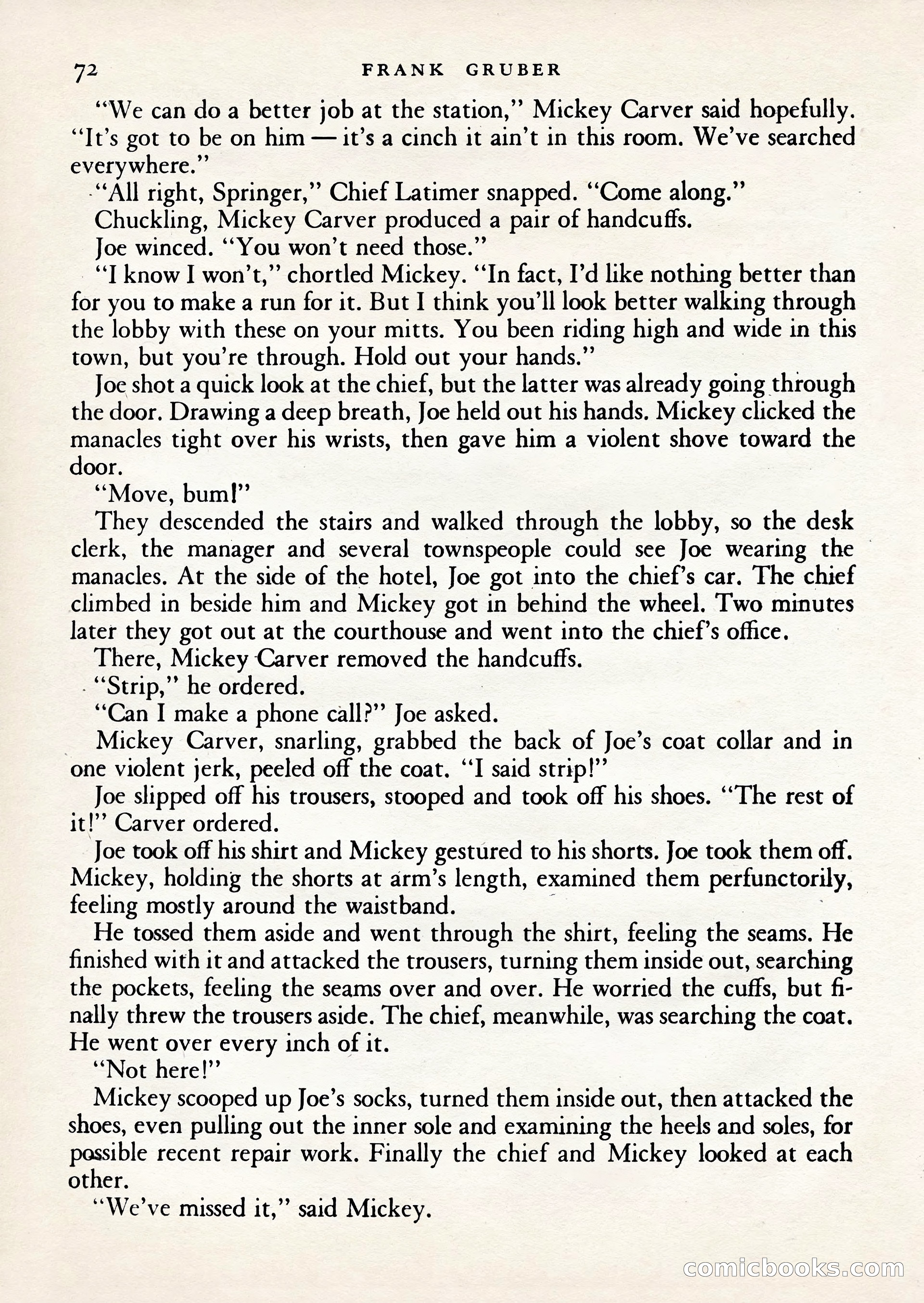 Mercury Mystery Book-Magazine, Vol. 1, No. 2 — page 74 of 132