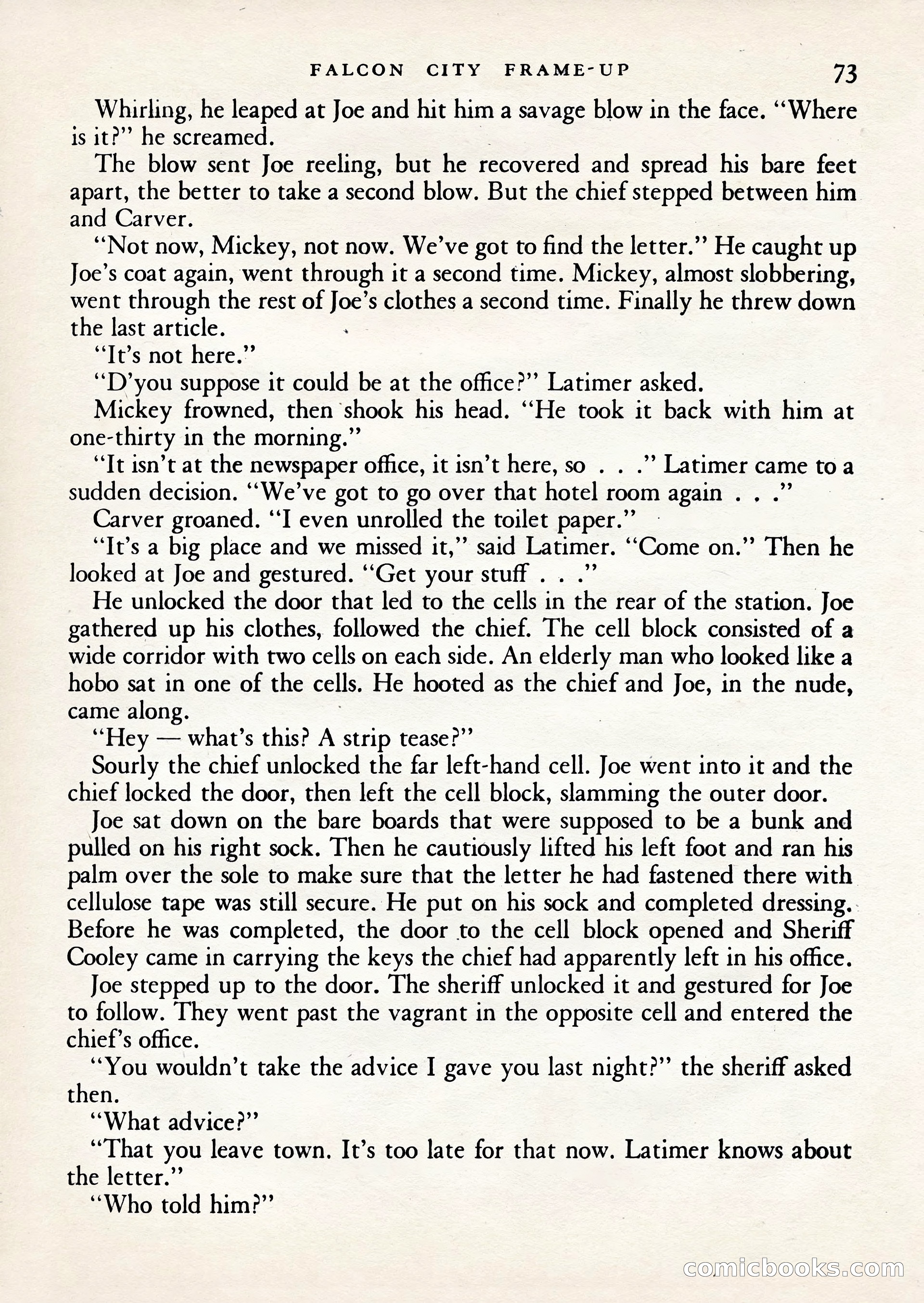 Mercury Mystery Book-Magazine, Vol. 1, No. 2 — page 75 of 132
