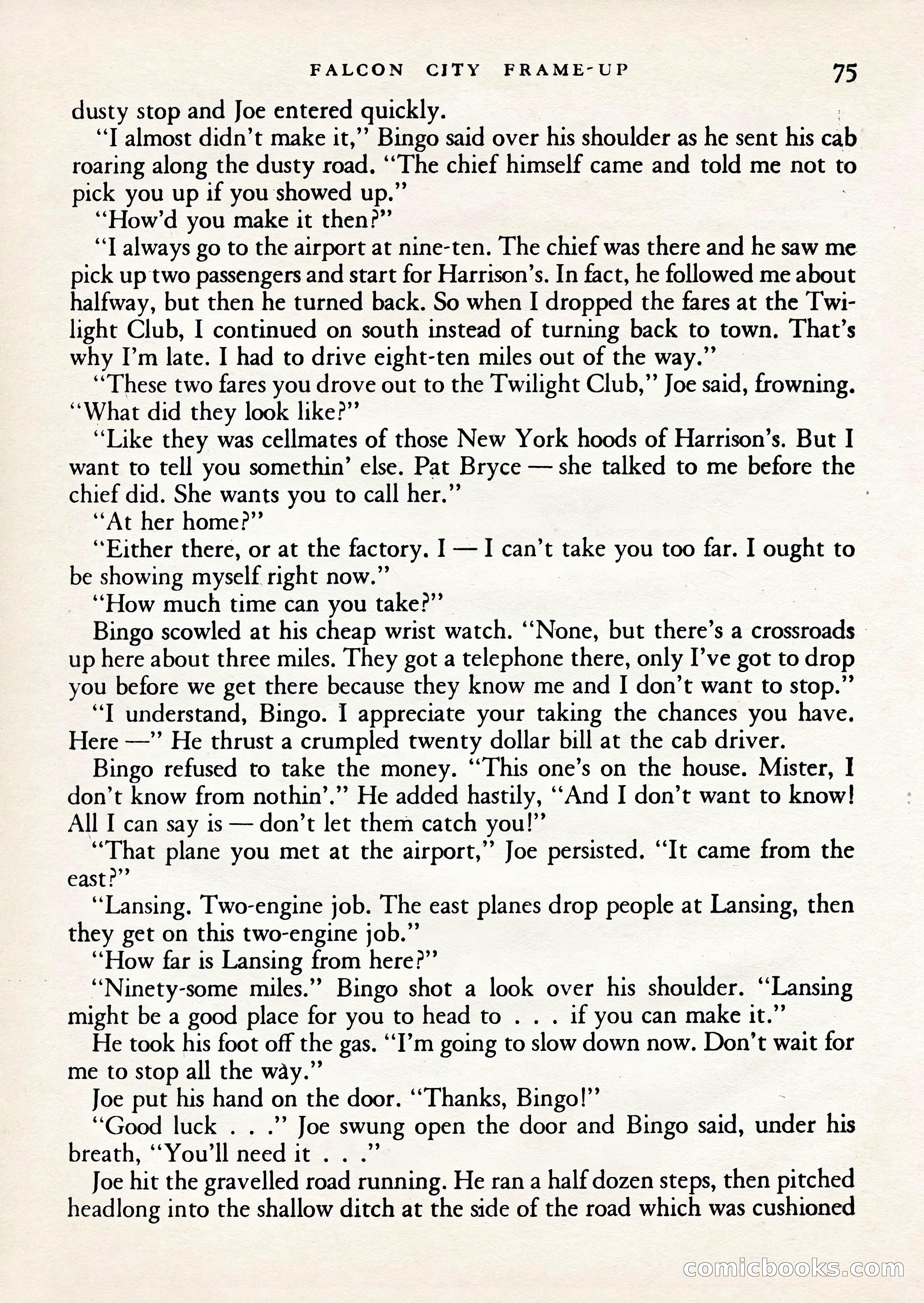 Mercury Mystery Book-Magazine, Vol. 1, No. 2 — page 77 of 132