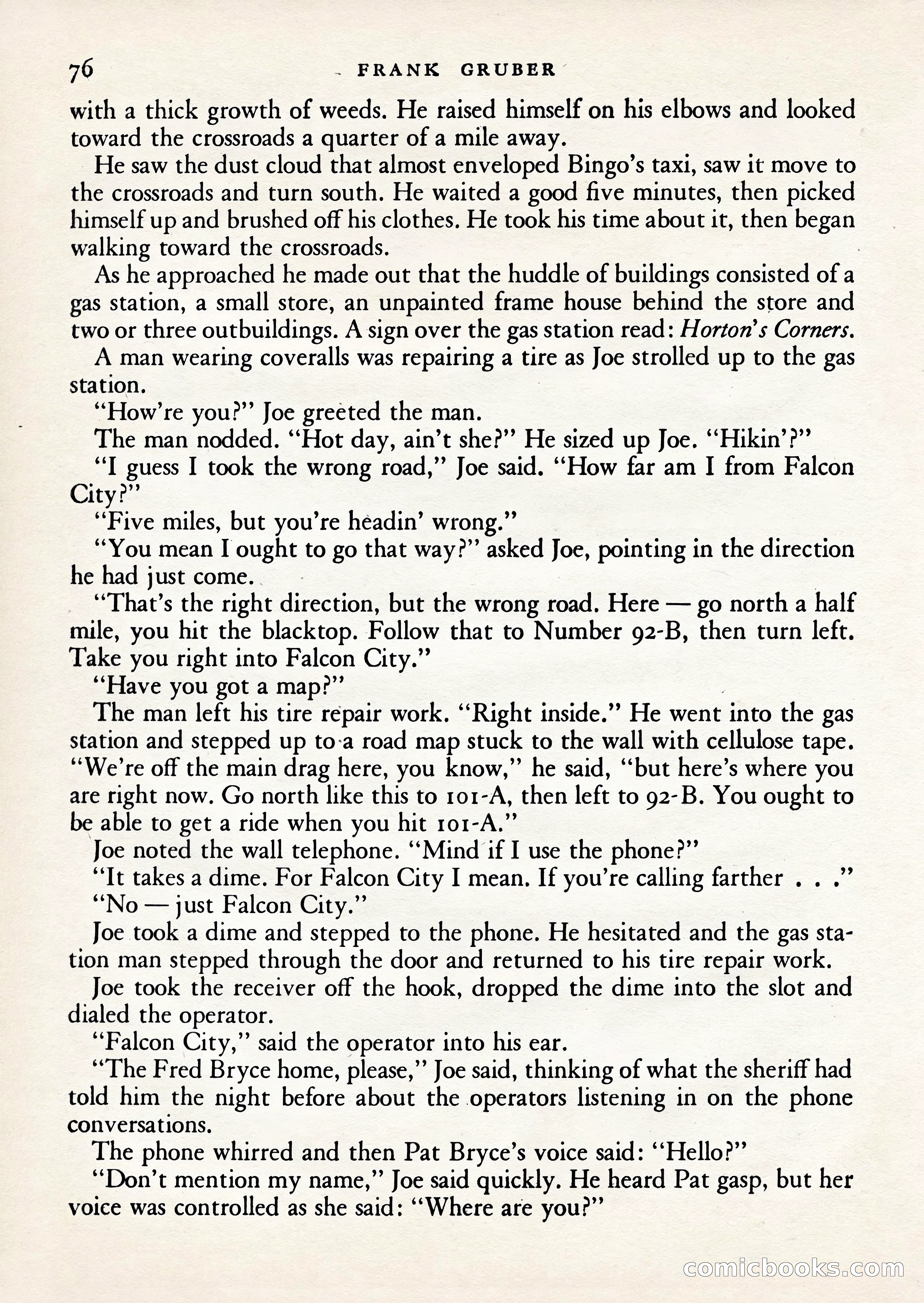 Mercury Mystery Book-Magazine, Vol. 1, No. 2 — page 78 of 132