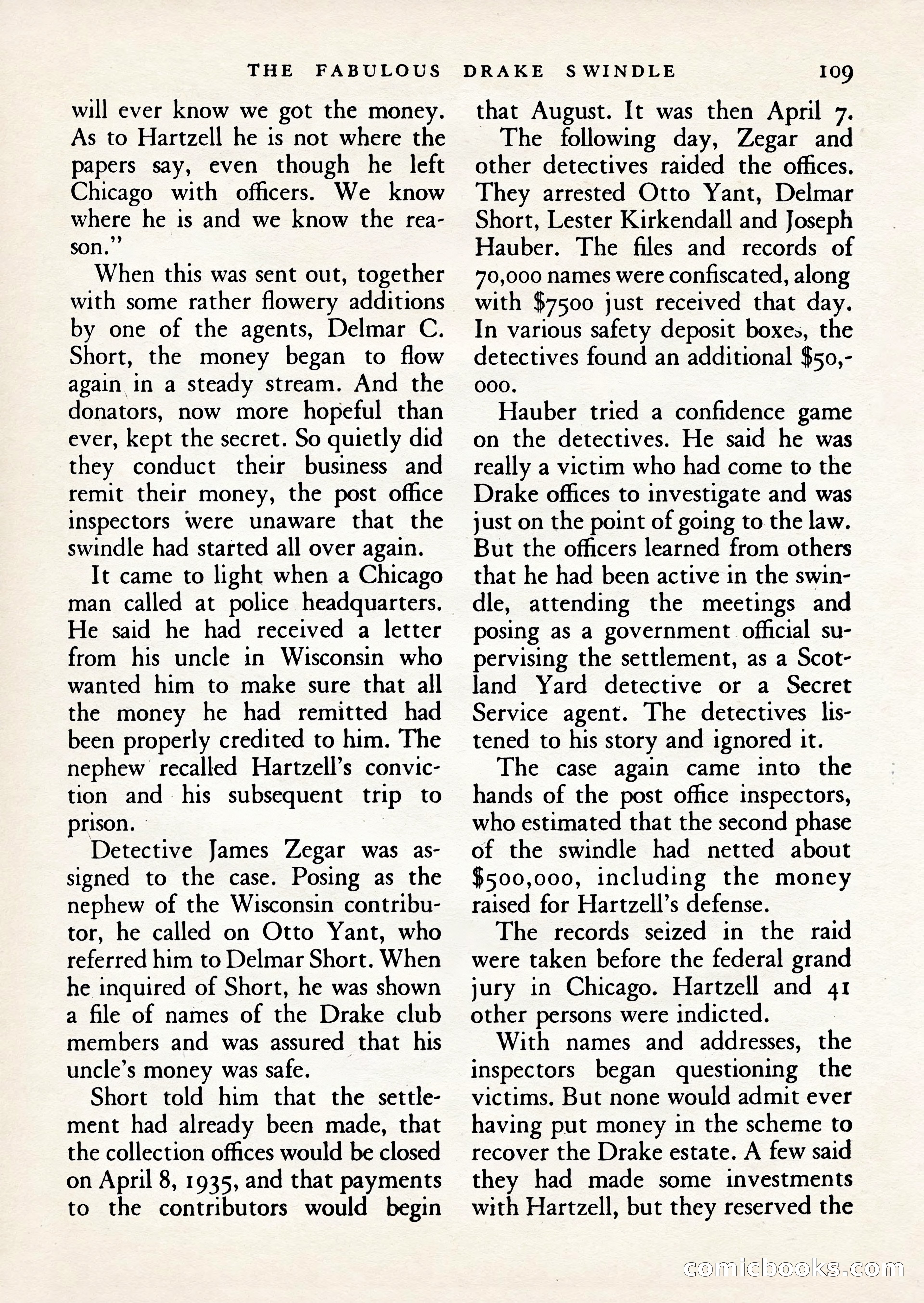 Mercury Mystery Book-Magazine, Vol. 1, No. 2 — page 111 of 132
