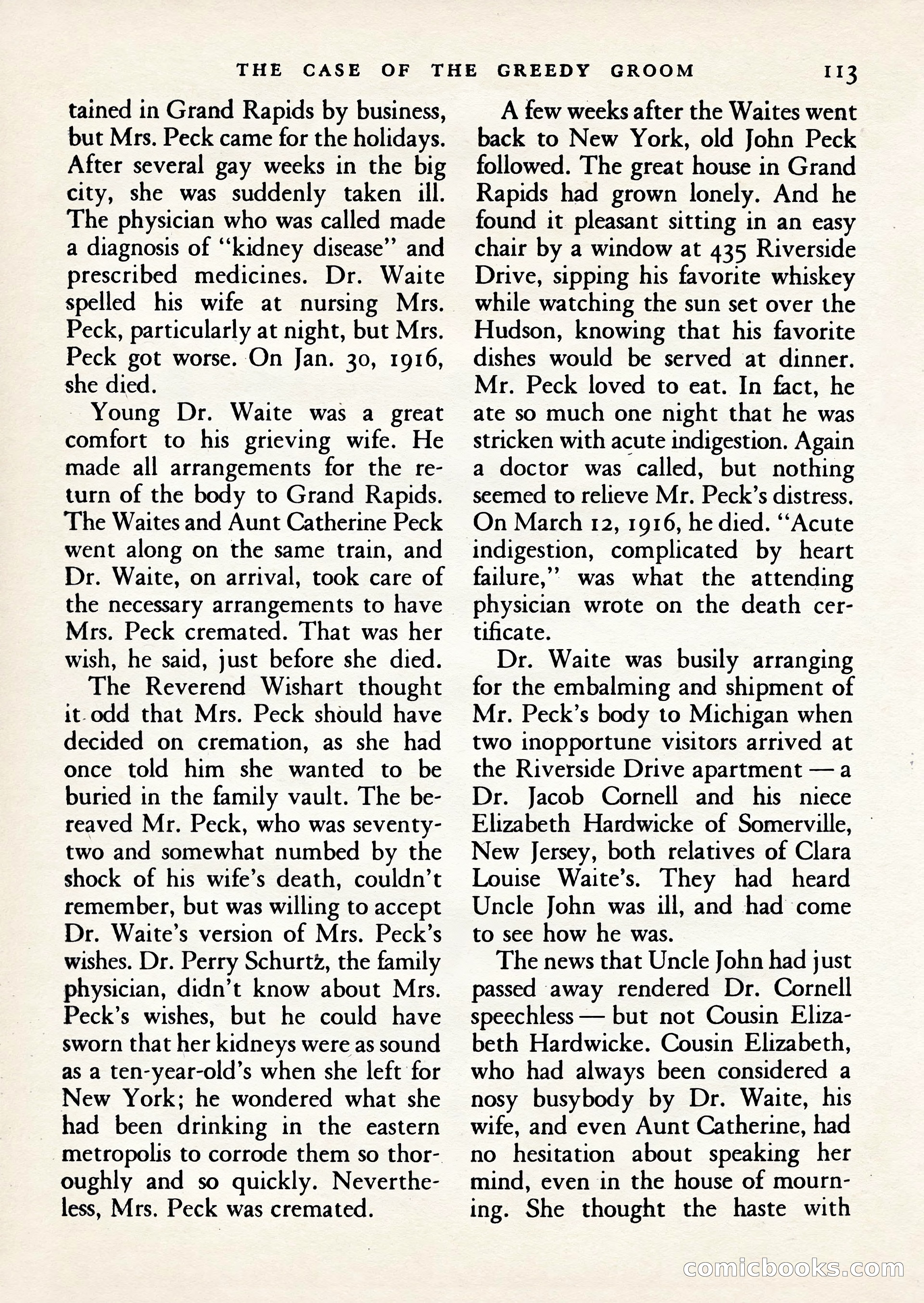 Mercury Mystery Book-Magazine, Vol. 1, No. 2 — page 115 of 132