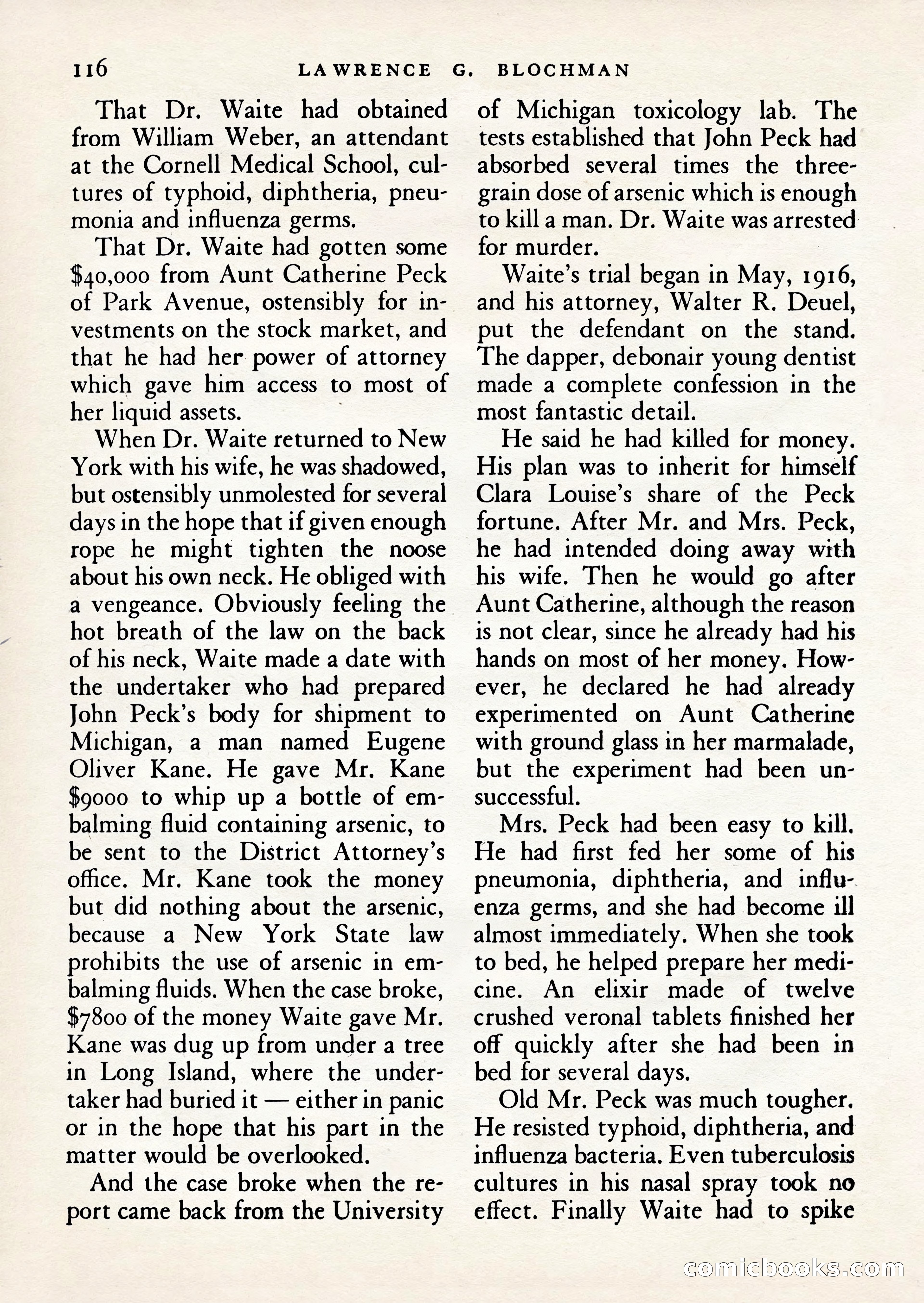 Mercury Mystery Book-Magazine, Vol. 1, No. 2 — page 118 of 132