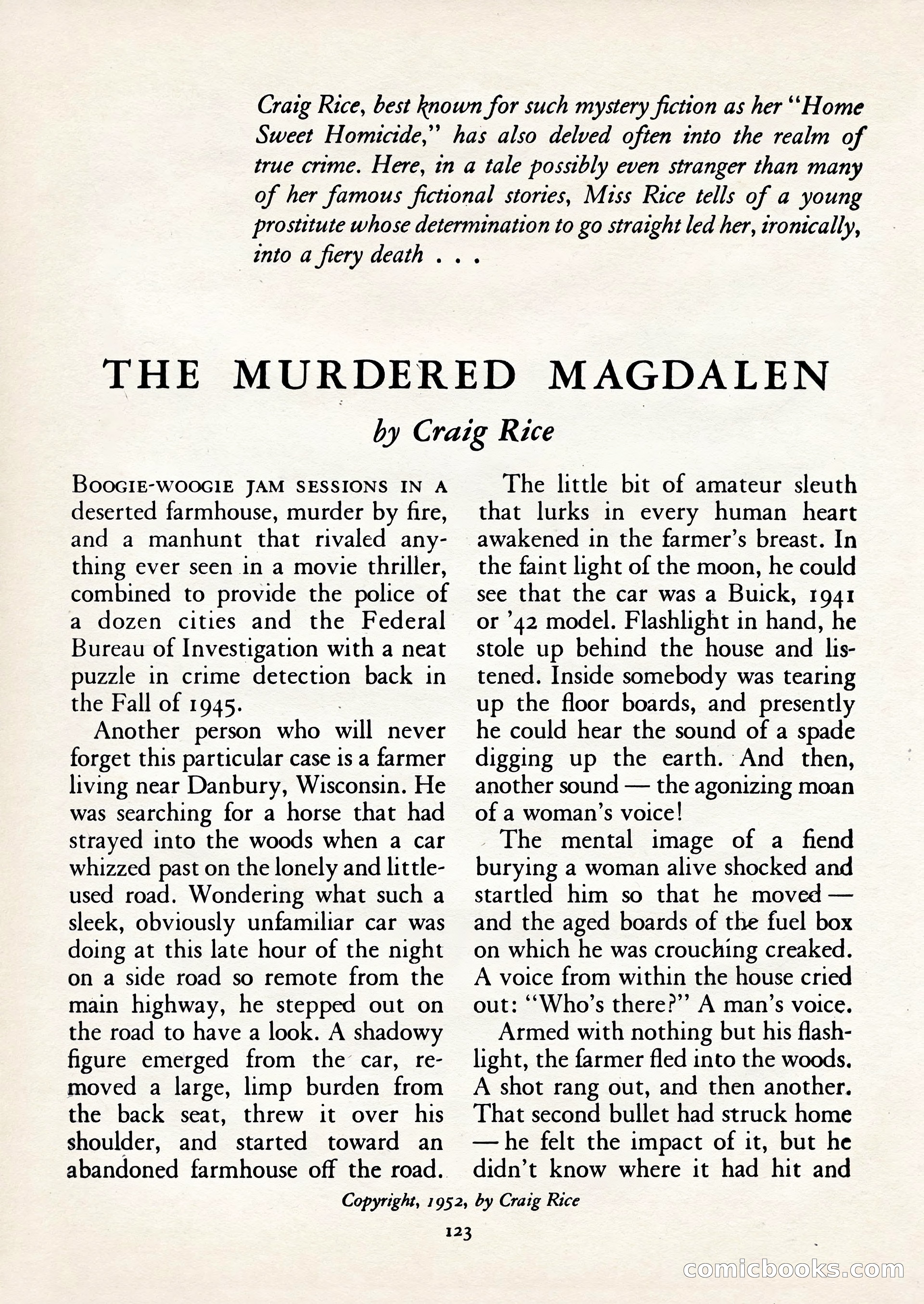 Mercury Mystery Book-Magazine, Vol. 1, No. 2 — page 125 of 132