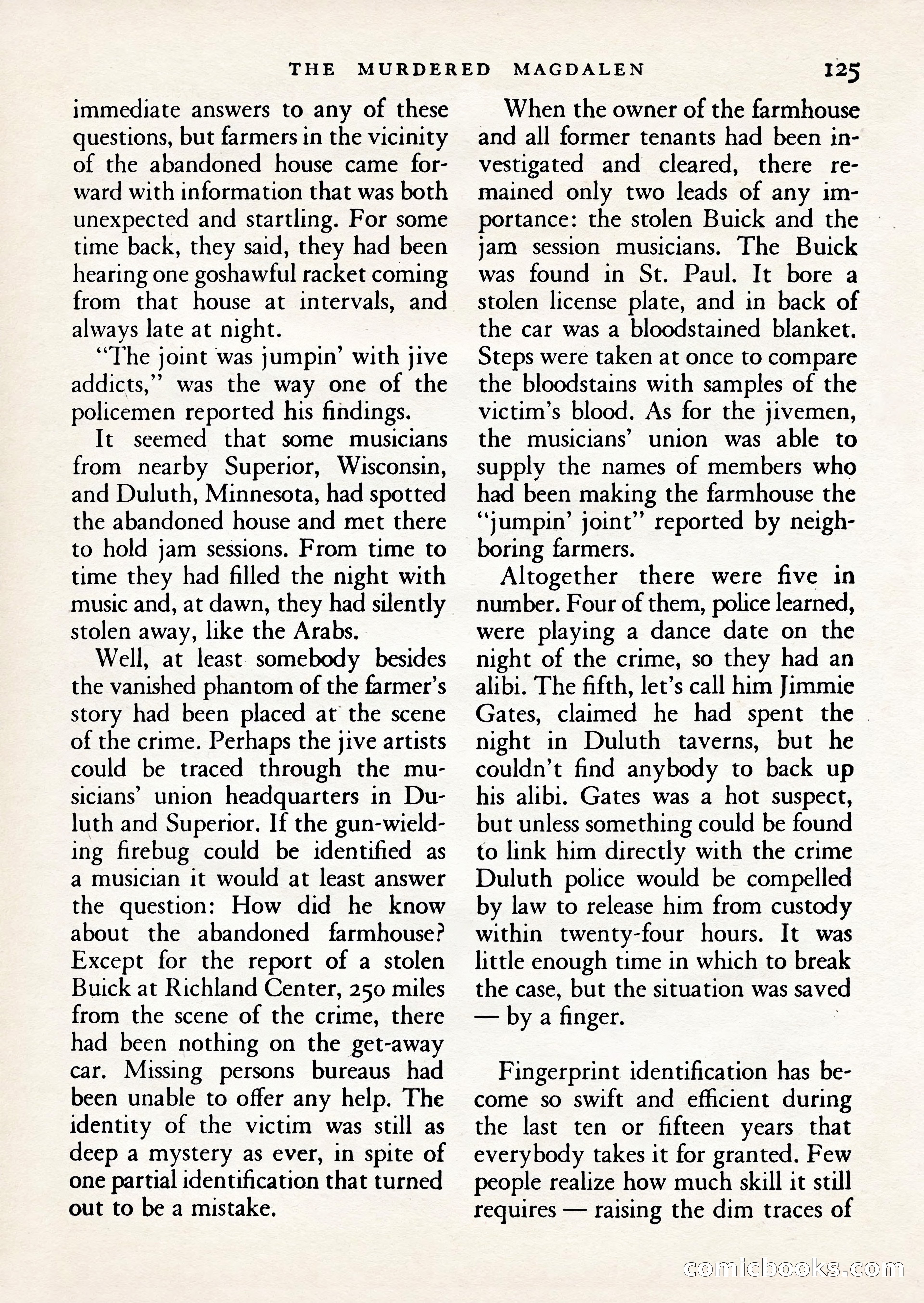 Mercury Mystery Book-Magazine, Vol. 1, No. 2 — page 127 of 132