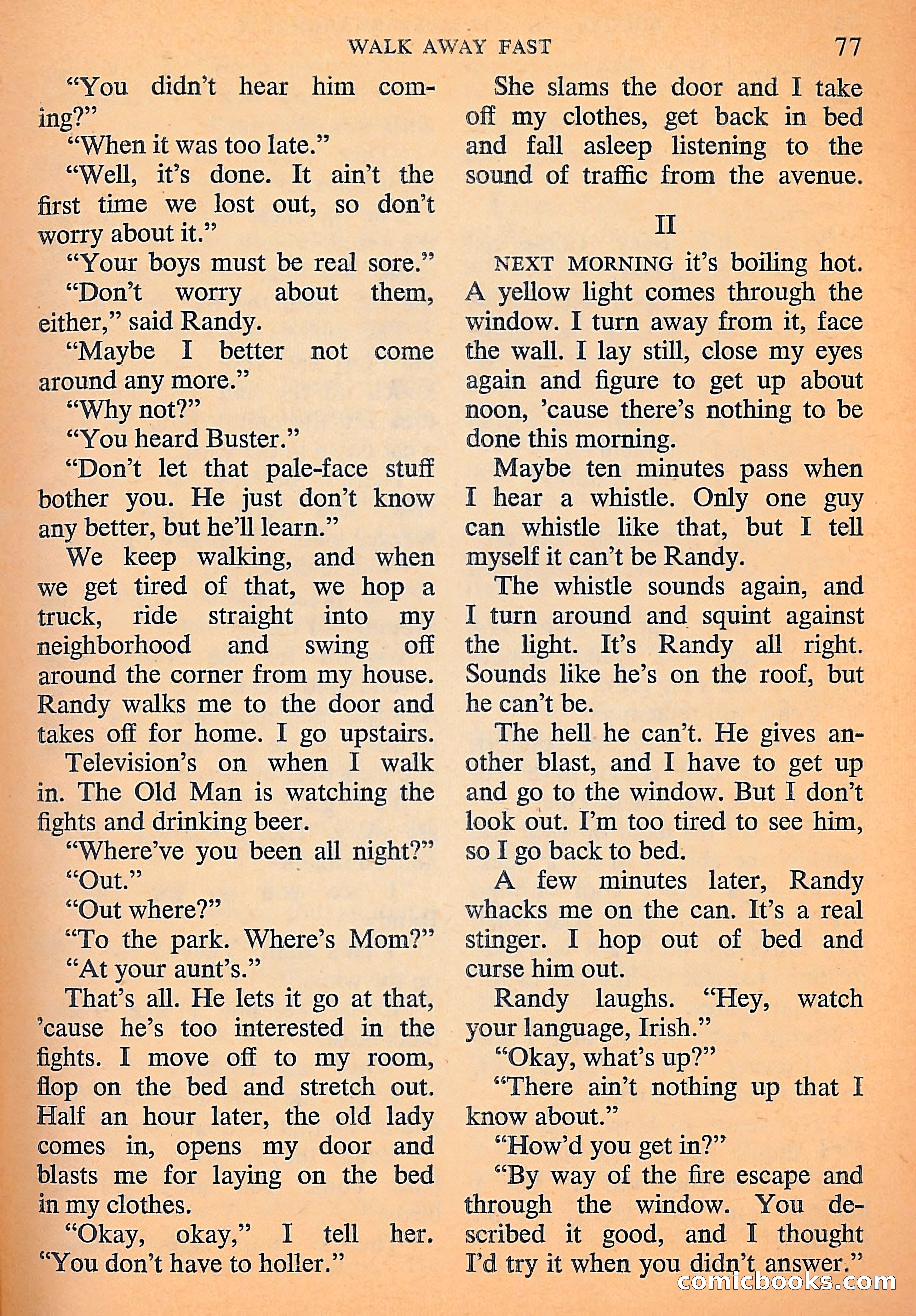 Michael Shayne Mystery Magazine, September 1956 — page 79 of 164