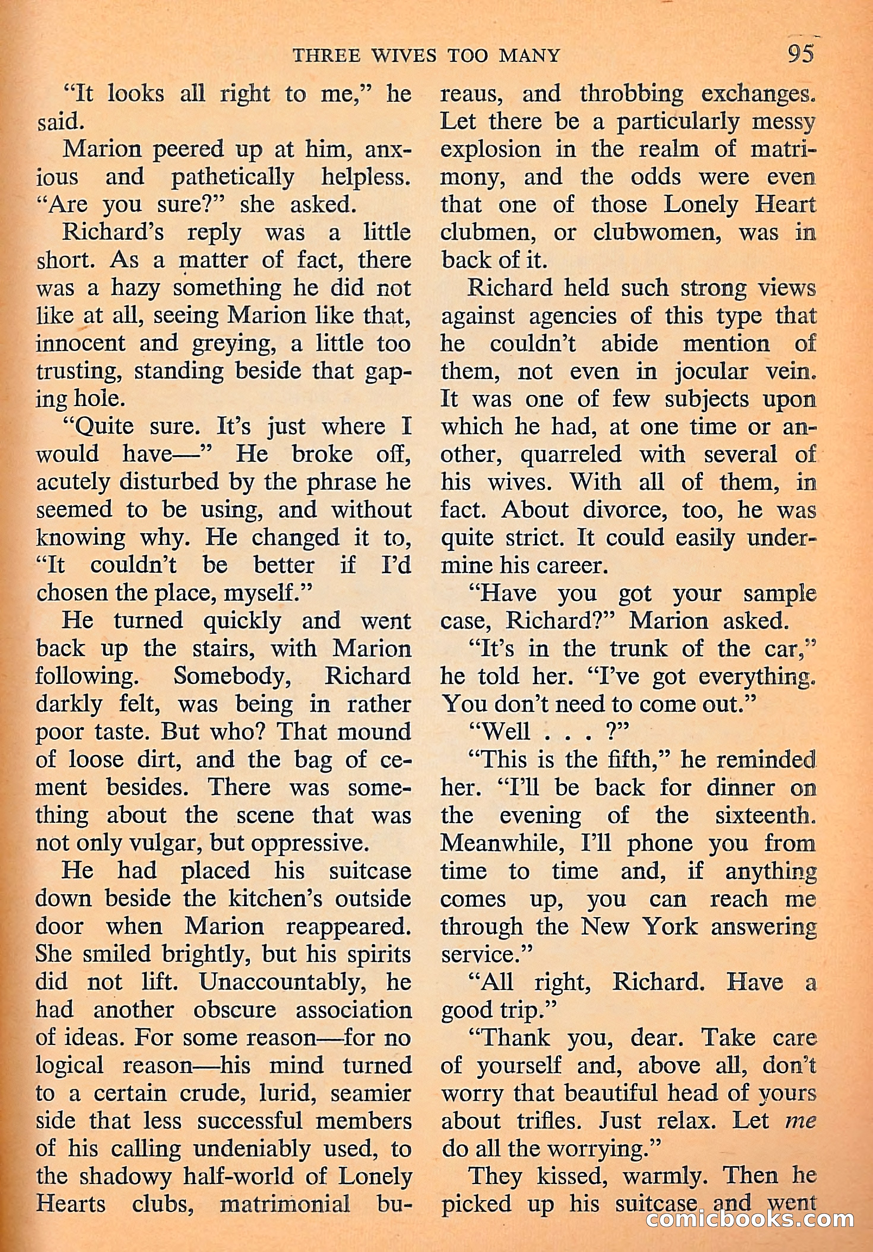 Michael Shayne Mystery Magazine, September 1956 — page 97 of 164
