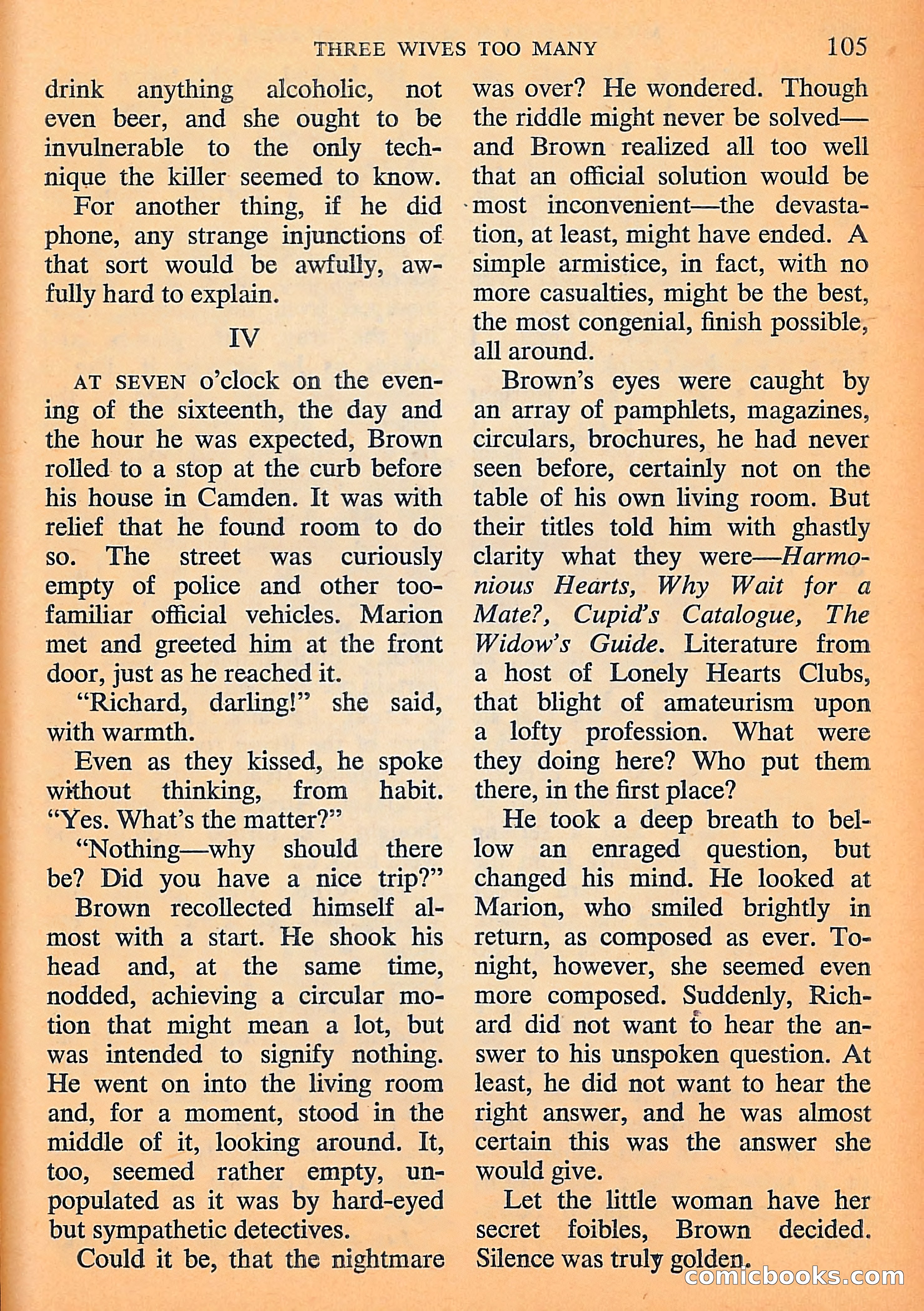 Michael Shayne Mystery Magazine, September 1956 — page 107 of 164